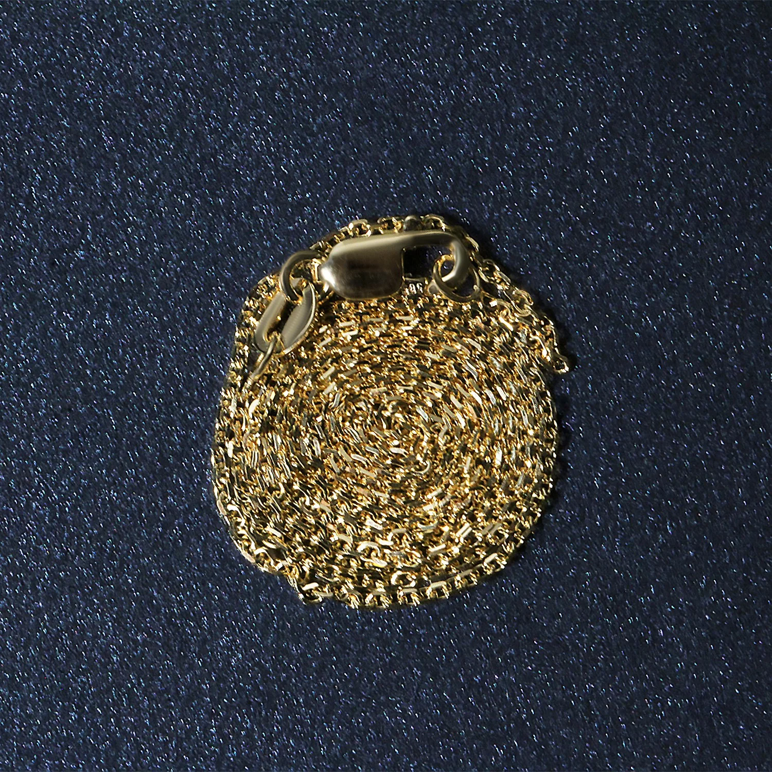 10k Yellow Gold Cable Chain 1.1mm - Image 6