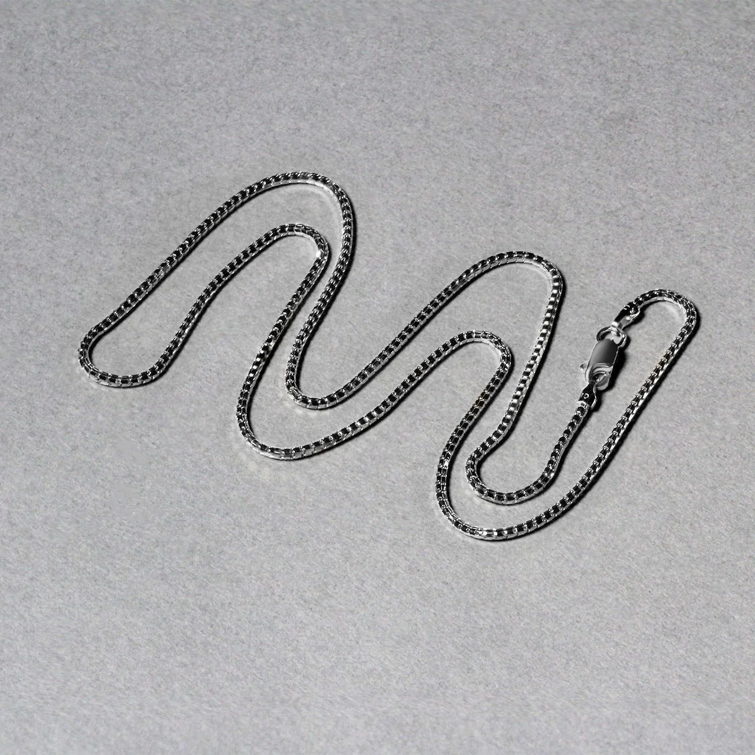 14k White Gold Ice Chain 1.3mm - Image 27