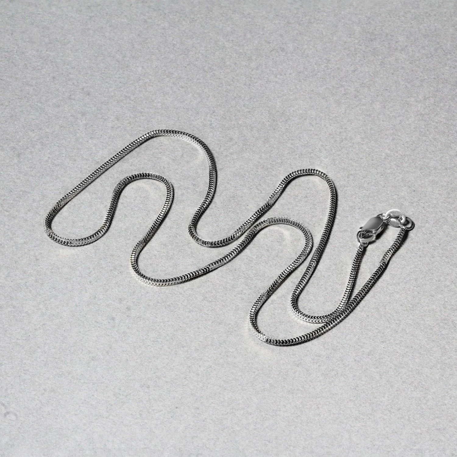 14k White Gold Milano Chain 1.1mm - Image 13
