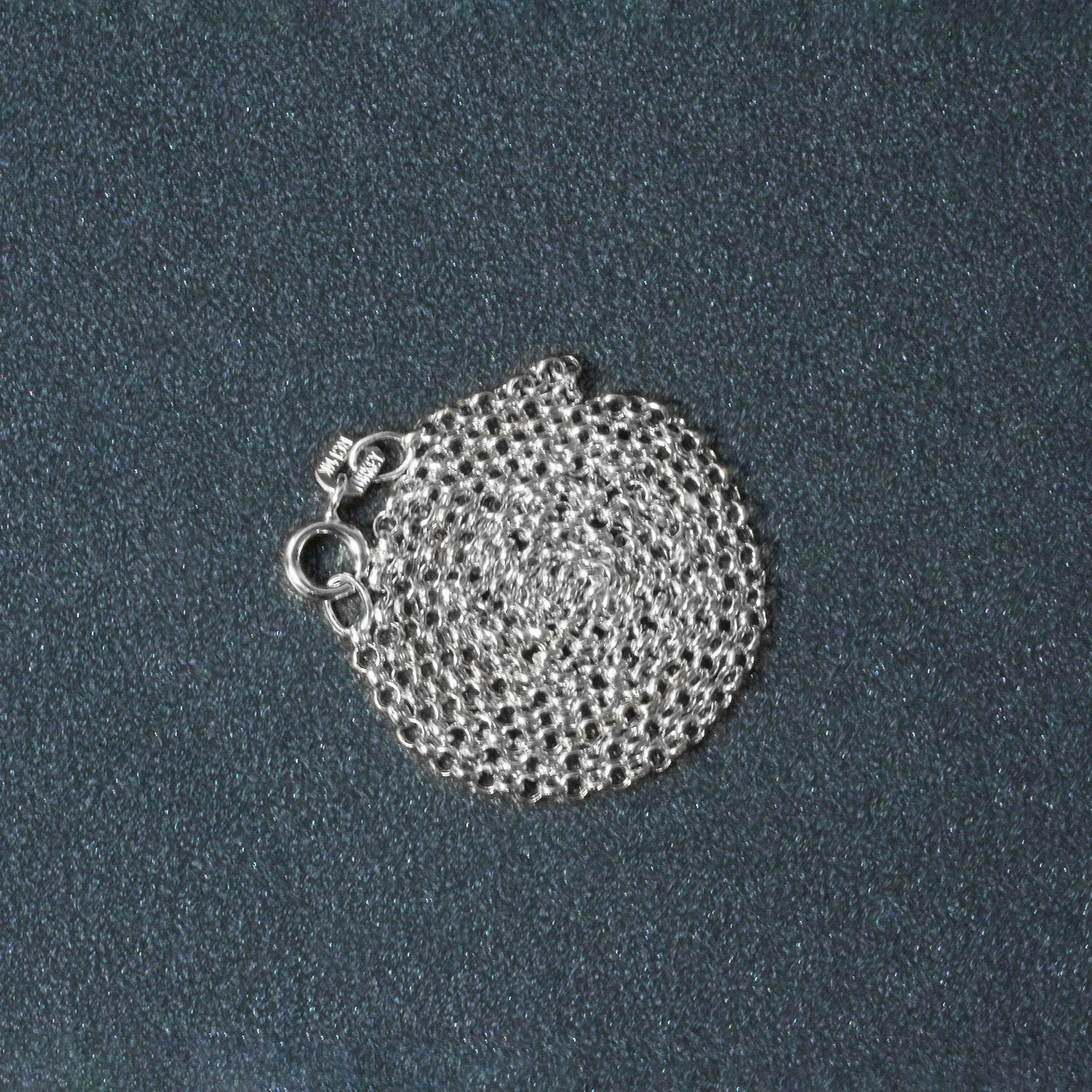 14k White Gold Rolo Chain 1.9mm - Image 17