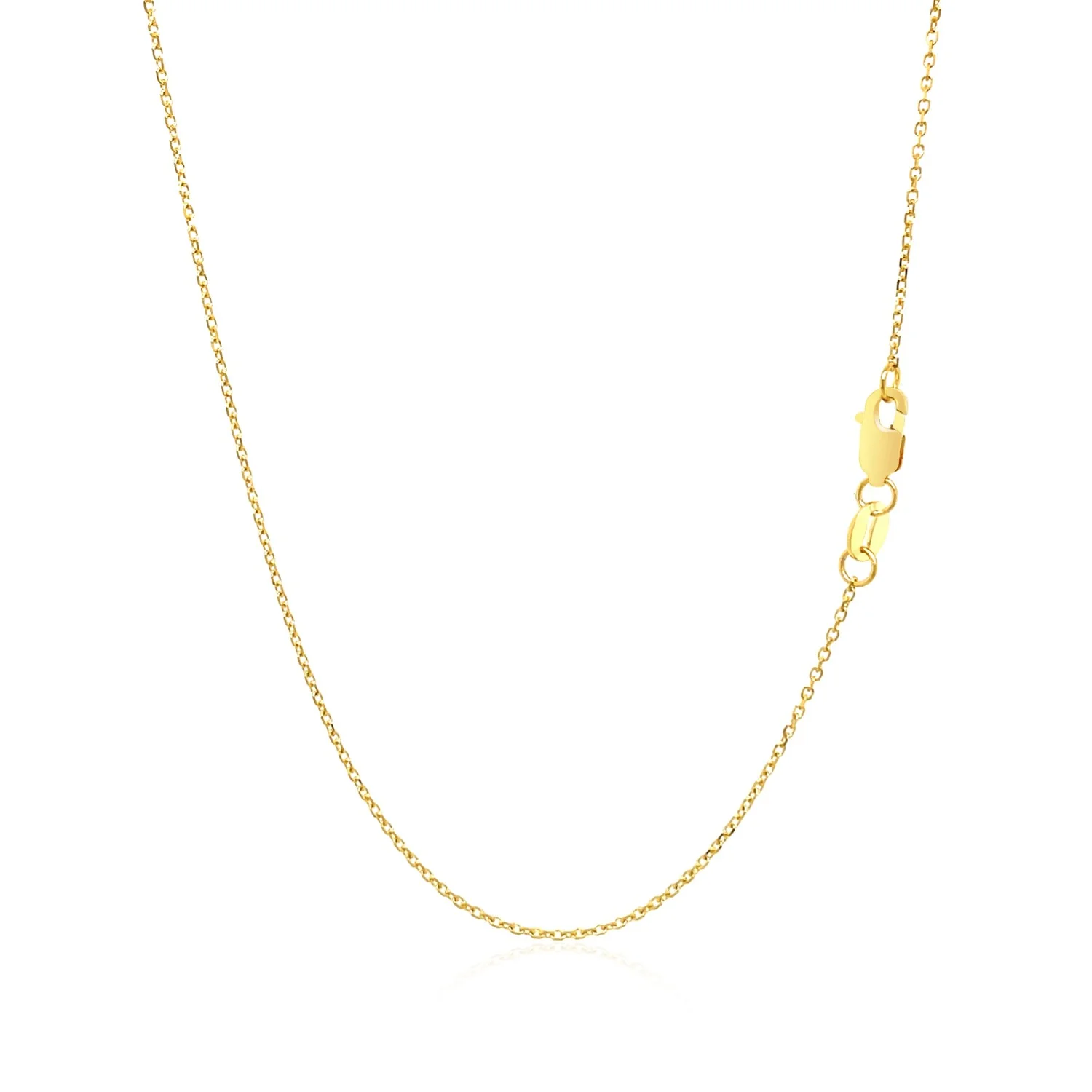 14k Yellow Gold Bar Pendant with Diamonds - Image 3