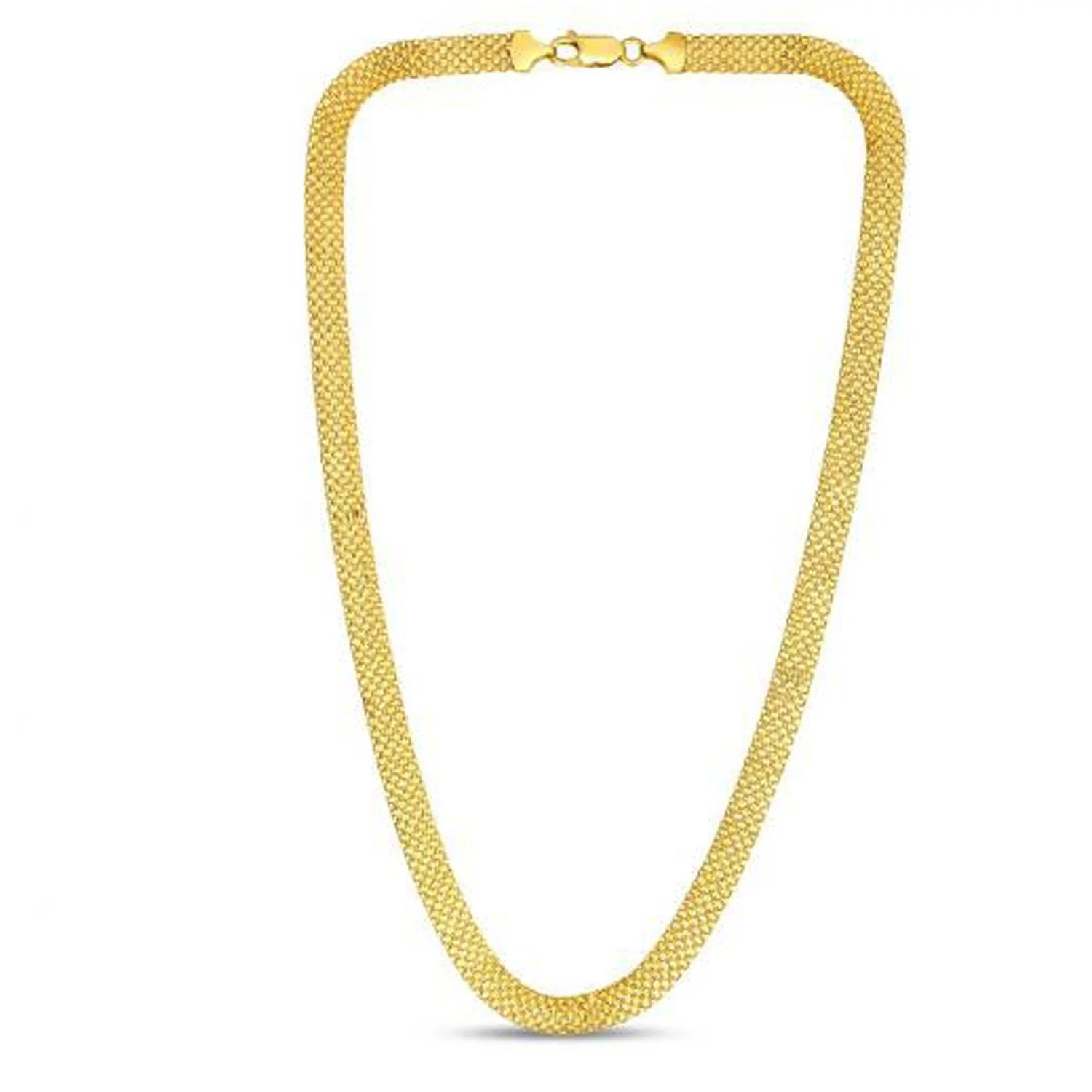 14k Yellow Gold Bismarck Chain (7.00 mm) - Image 4