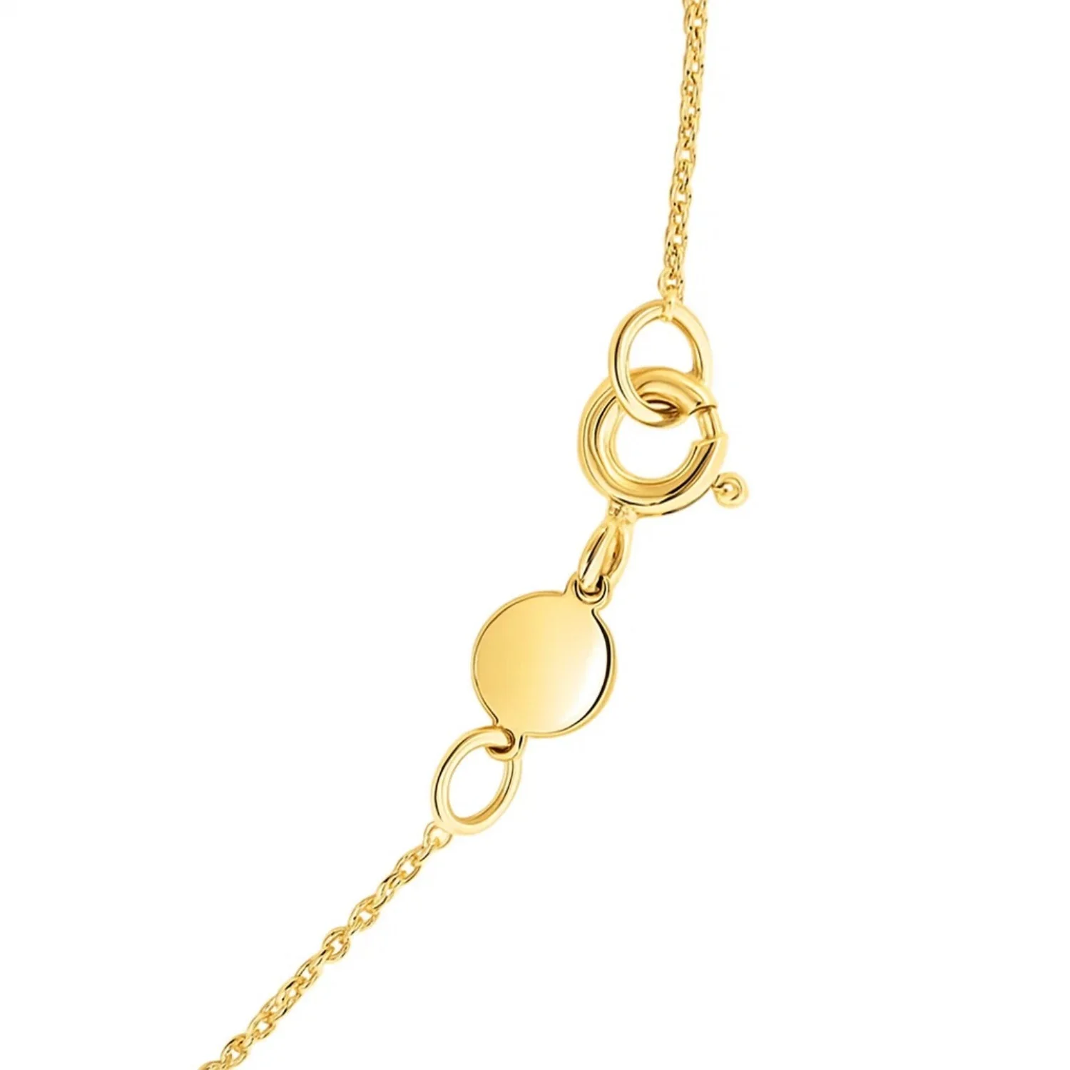 14K Yellow Gold Cancer Necklace - Image 14