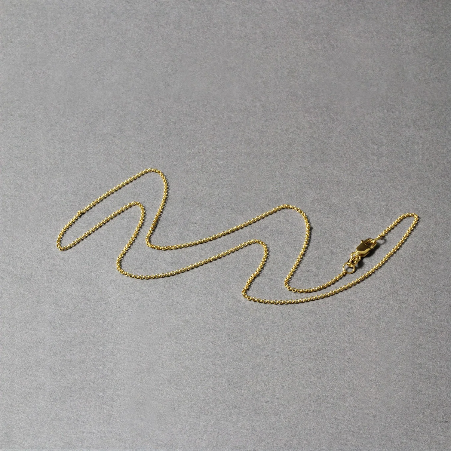14k Yellow Gold Diamond Cut Rolo Chain 1.1mm - Image 20
