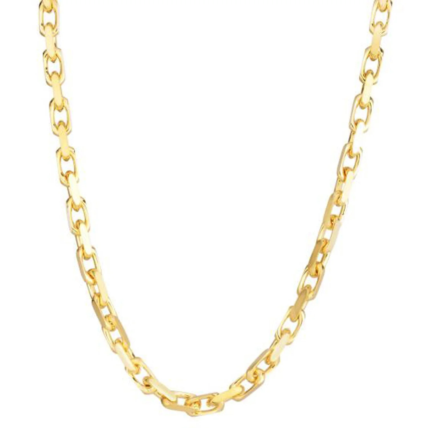 14k Yellow Gold French Cable Link Chain 4.8 mm - Image 3