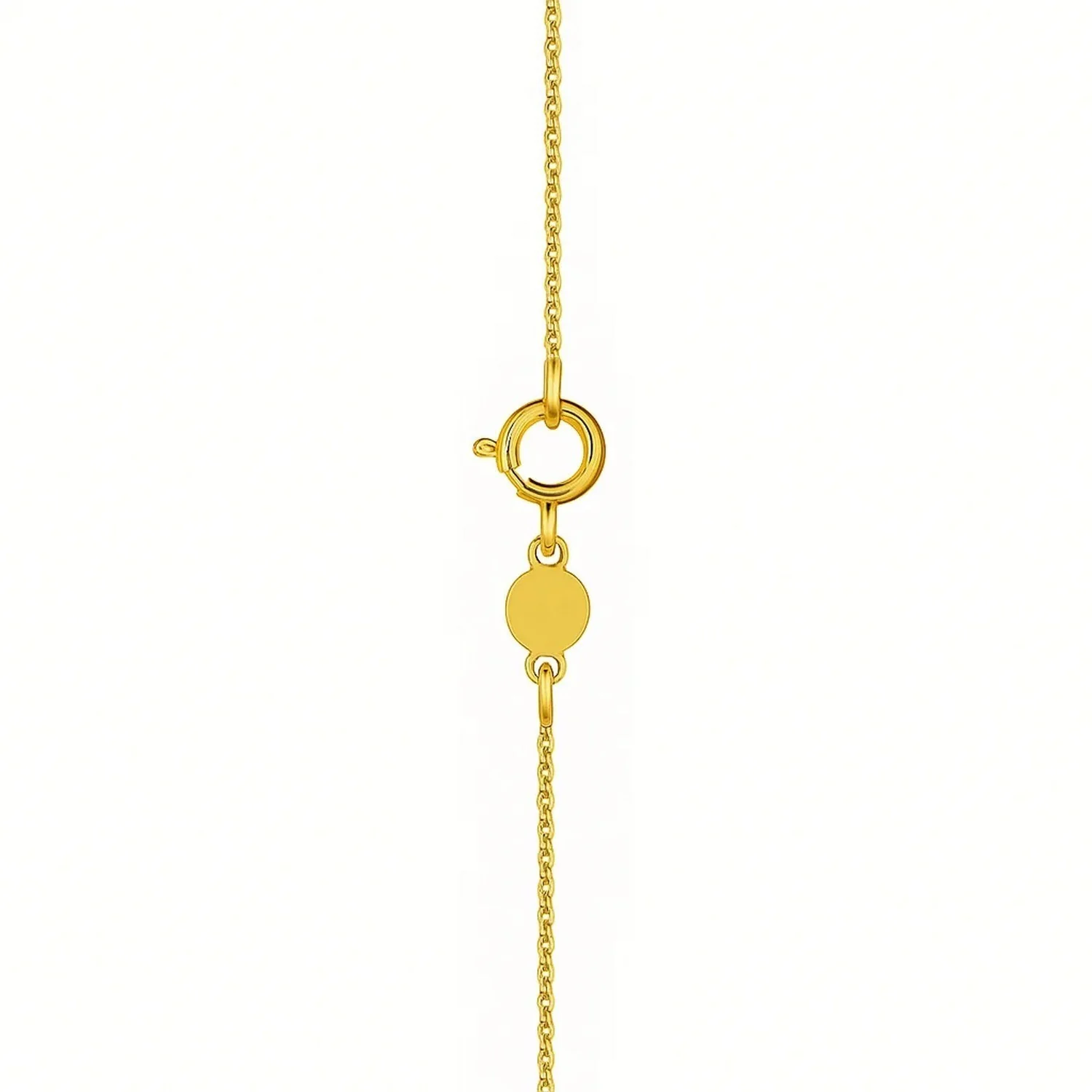 14K Yellow Gold Leo Necklace - Image 3