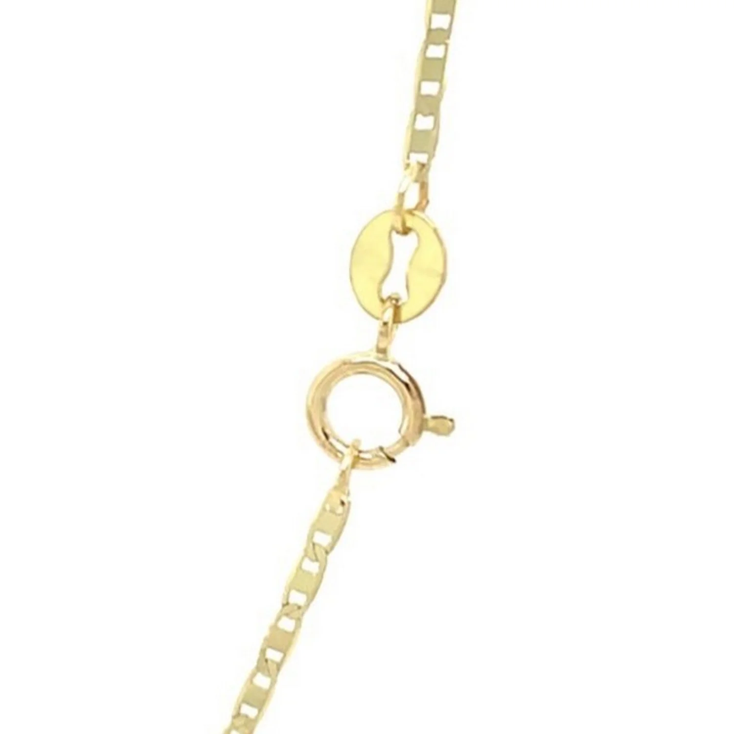 14k Yellow Gold Mariner Link Chain (1.20 mm) - Image 28