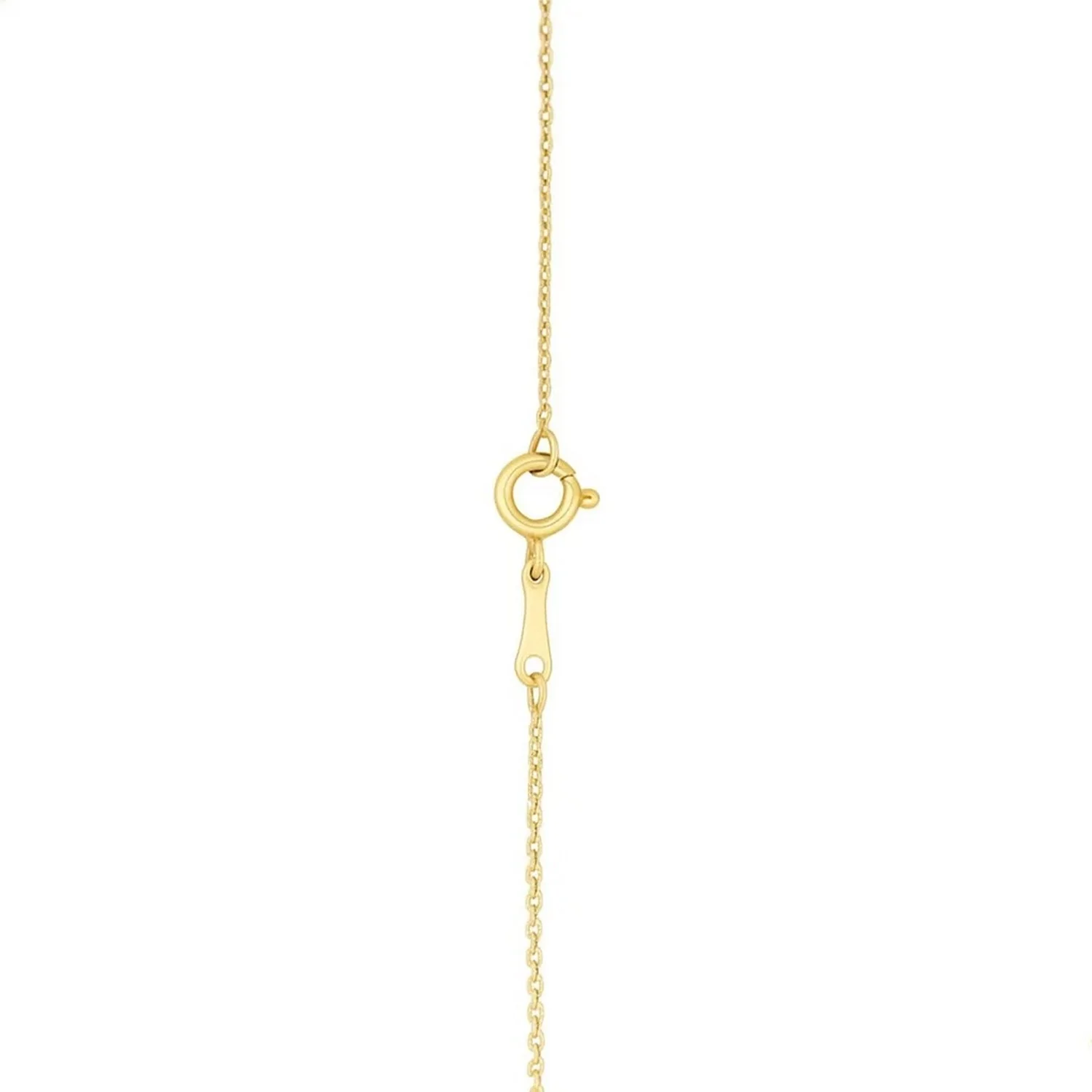 14k Yellow Gold MOP Evil Eye Necklace - Image 16
