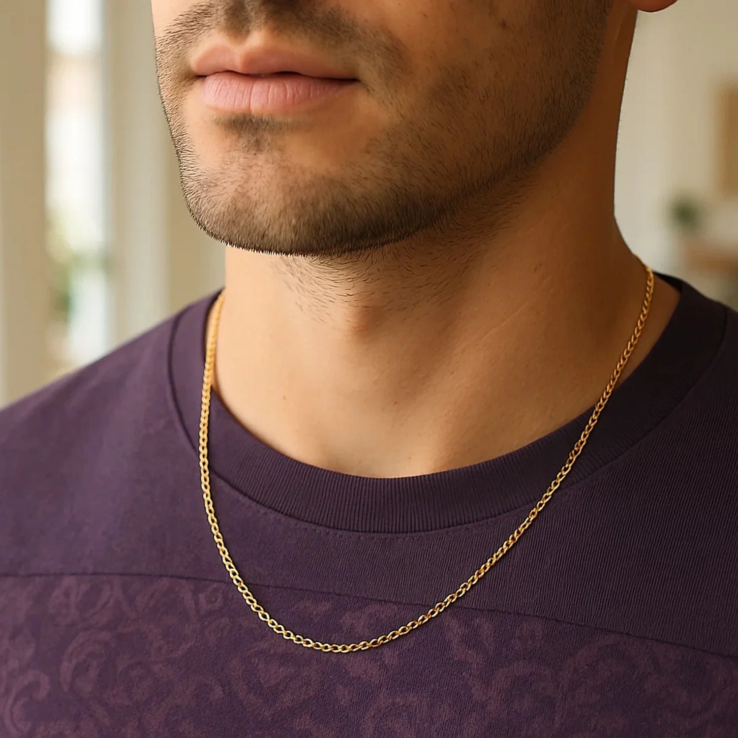14k Yellow Gold Rolo Chain 1.9mm - Image 39