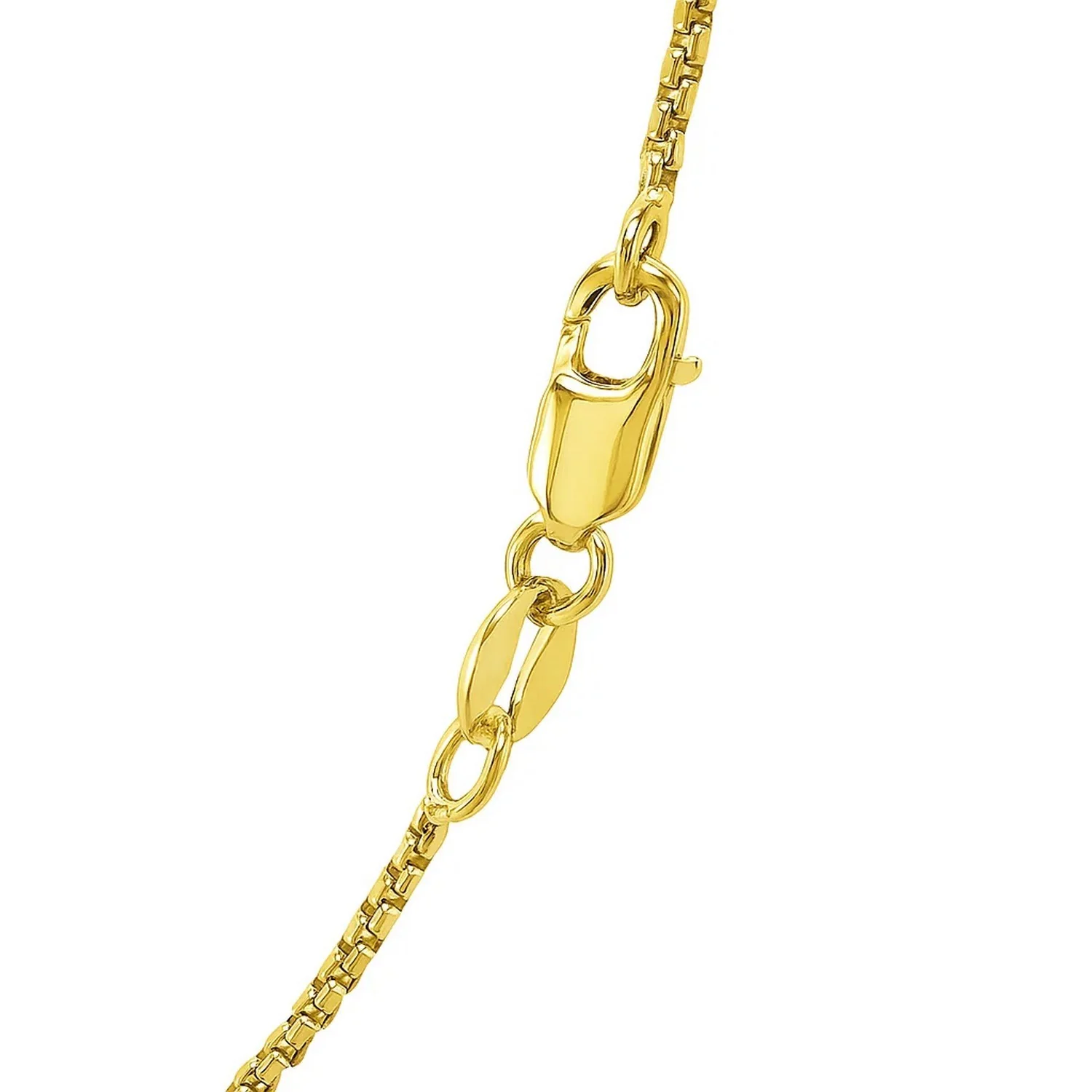 14k Yellow Gold Round Box Chain 1.35 mm - Image 41