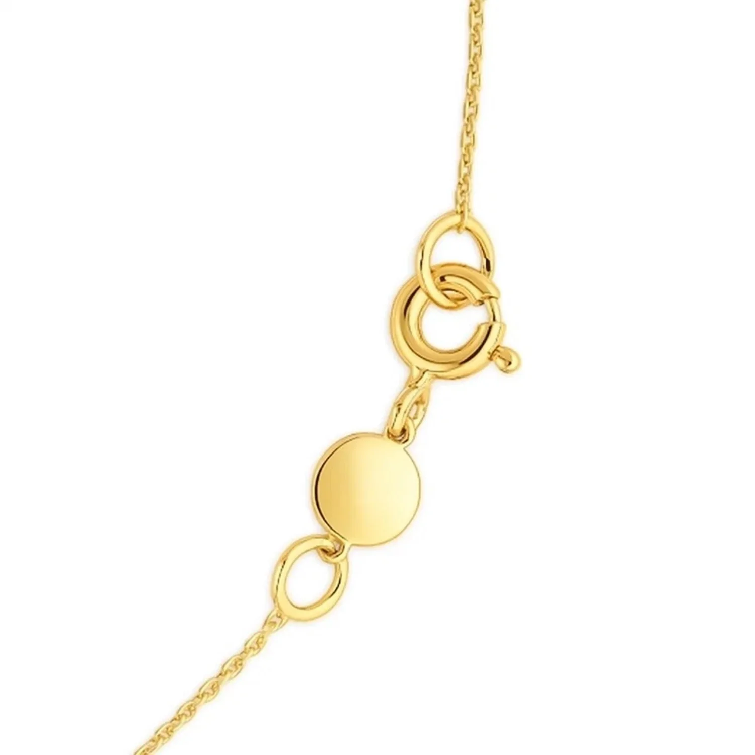 14K Yellow Gold Sagittarius Necklace - Image 6