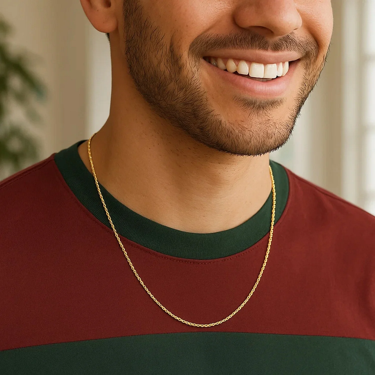 14k Yellow Gold Solid Rope Chain 1.25mm - Image 12