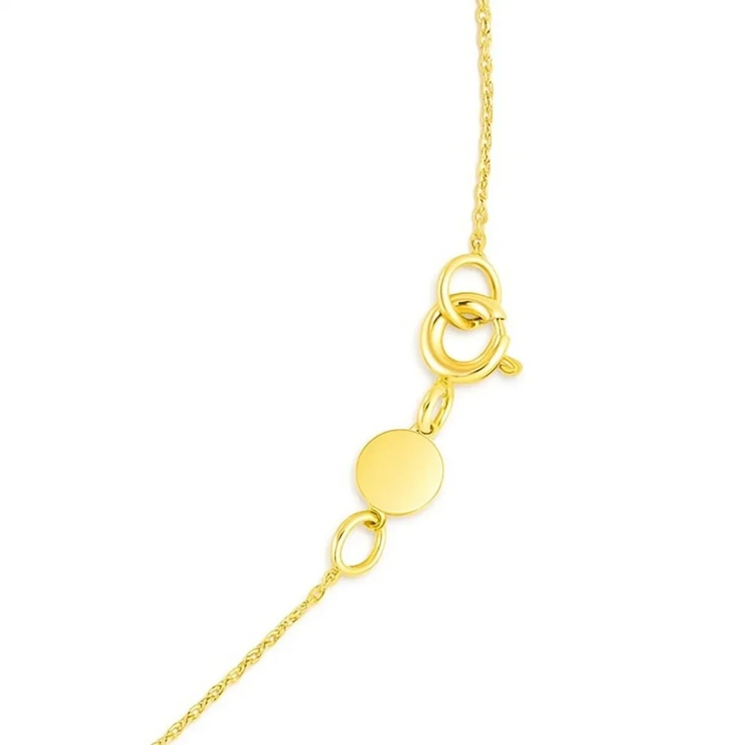 14K Yellow Gold Taurus Necklace - Image 6