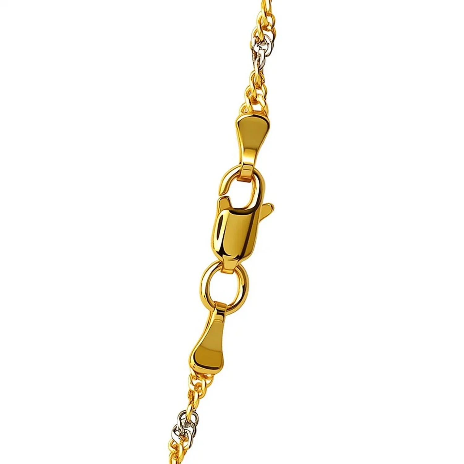 2.0mm 14k Two-Tone Gold Singapore Chain - Image 17