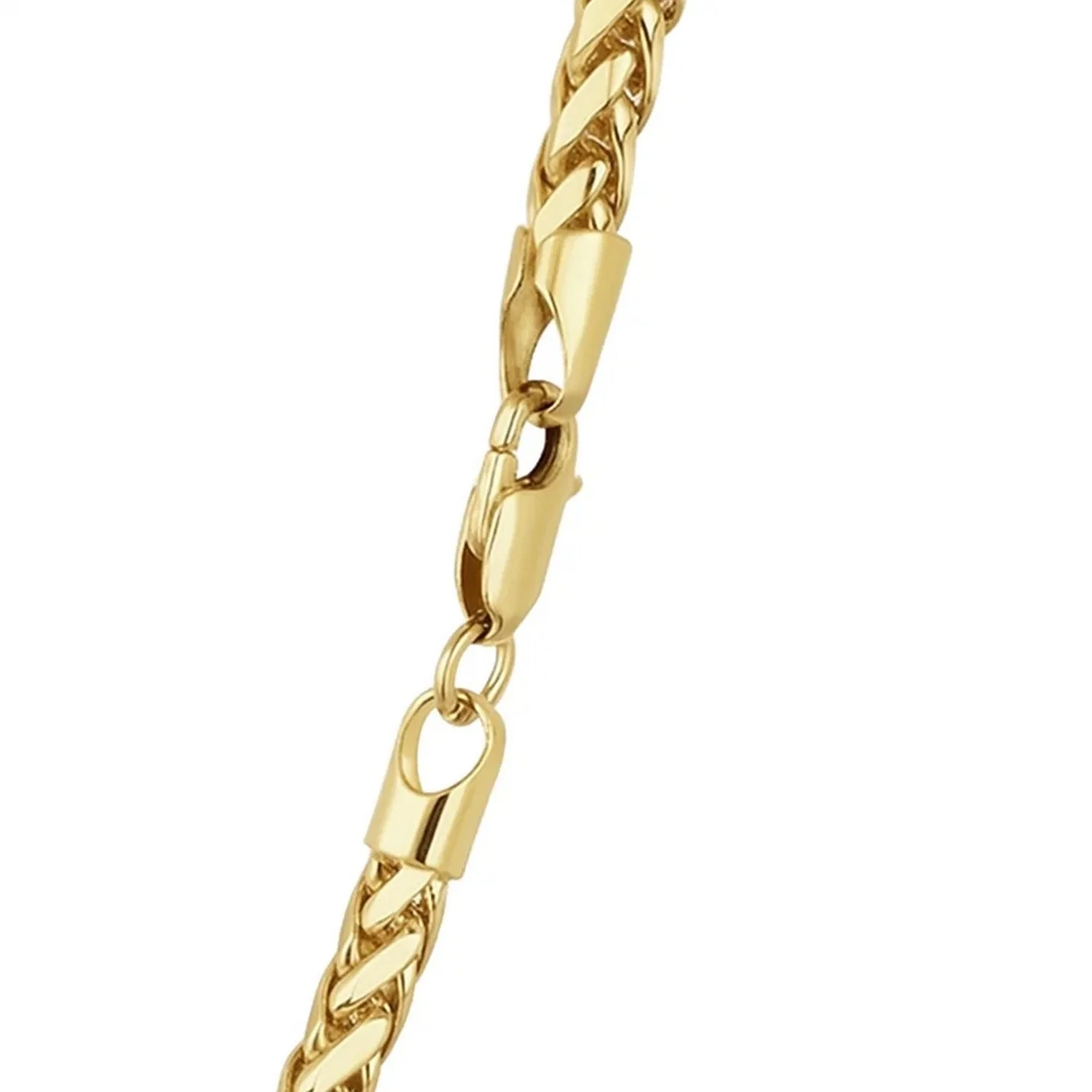 3.15mm 14k Yellow Gold Diamond Cut Round Franco Chain - Image 20