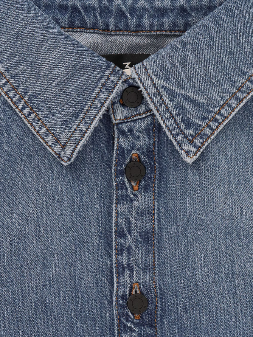 3X1 Summer Marlin Denim Shirt - Image 3