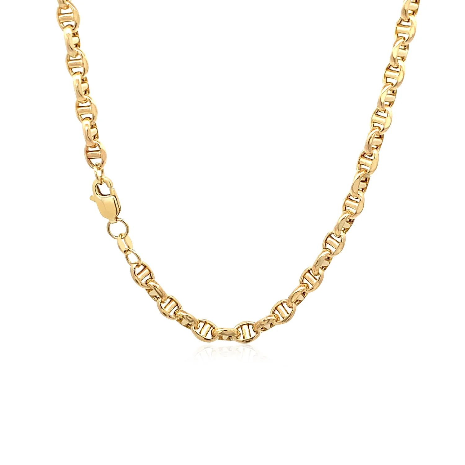 4.5mm 14k Yellow Gold Anchor Chain - Image 10