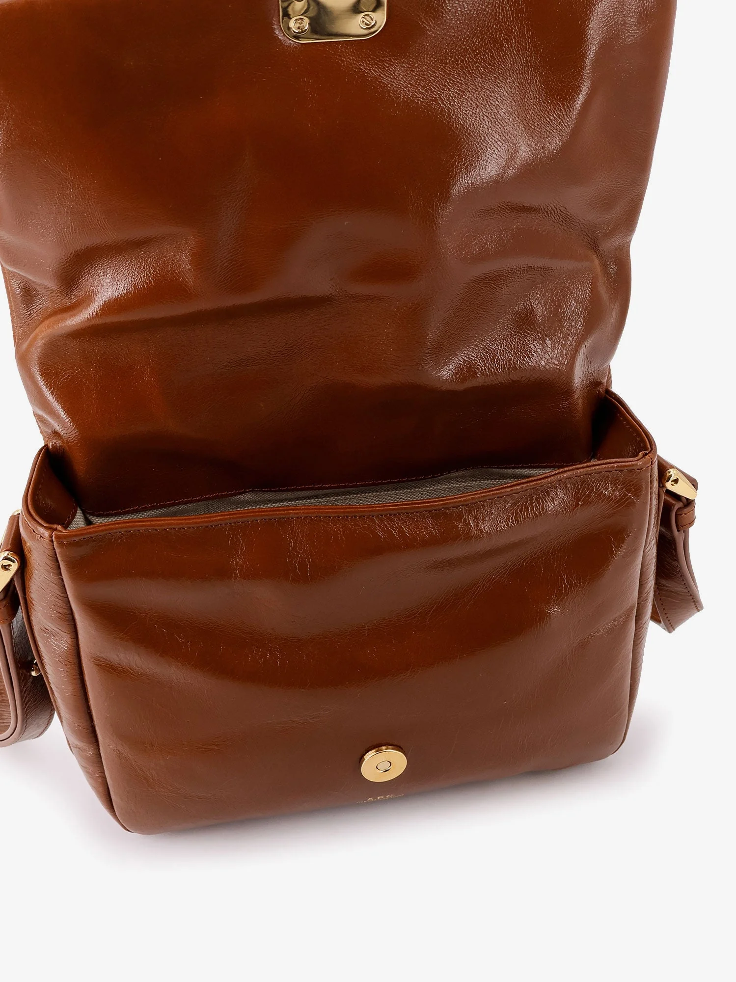A.p.c. Grace Leather Shoulder Bag - Image 4