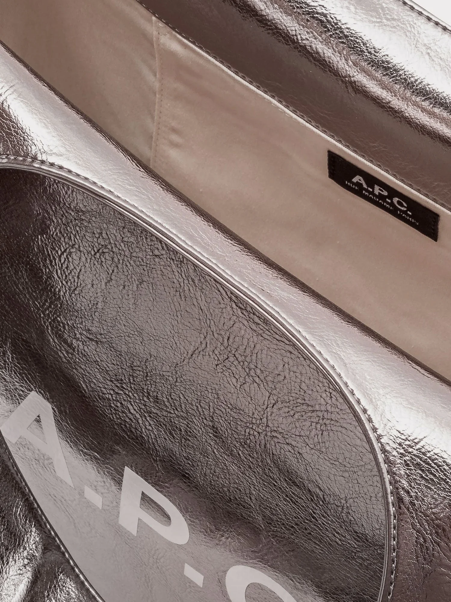 A.p.c. Ninon Synthetic Leather Crossbody Bag - Image 4