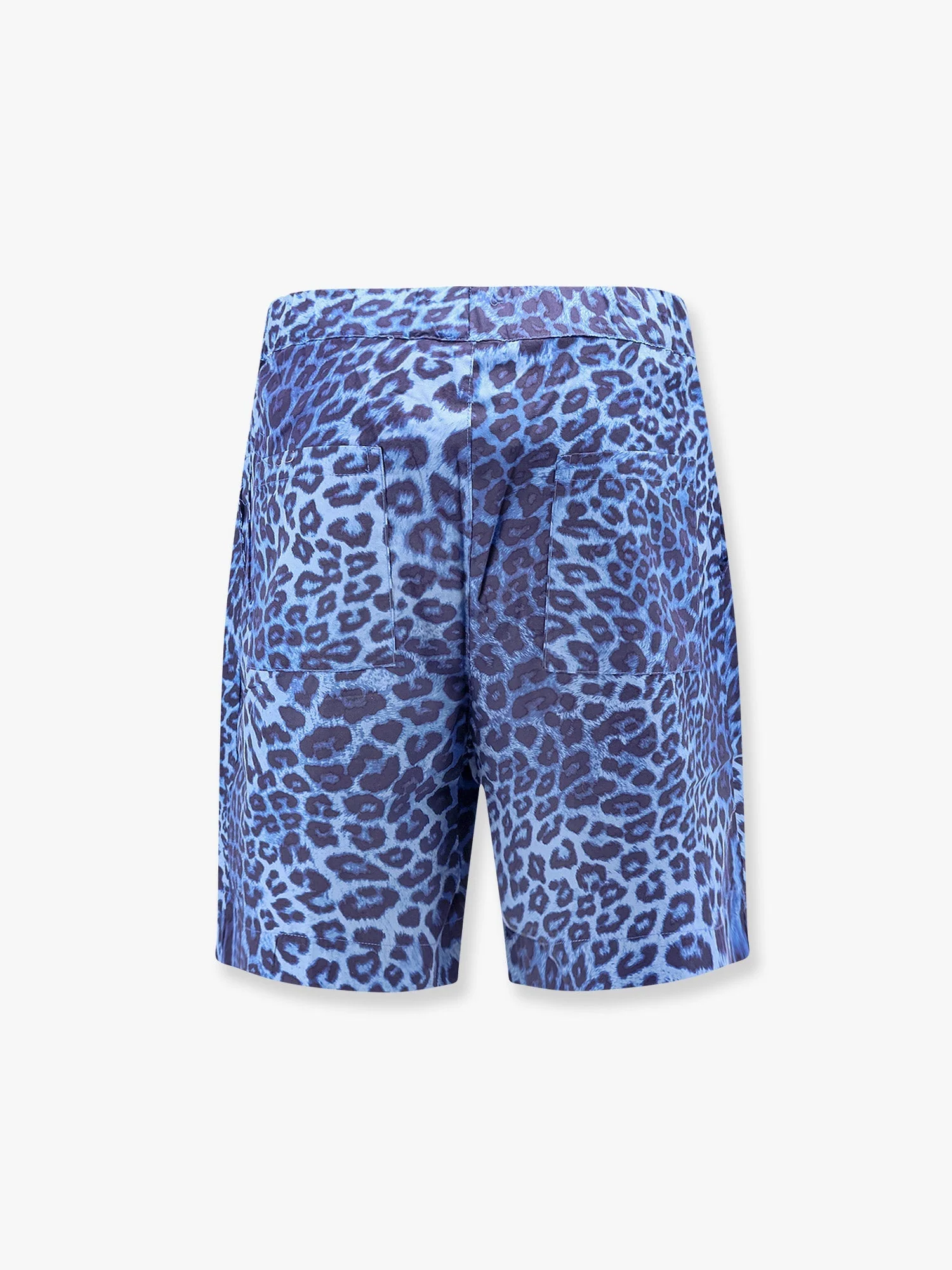 A Paper Kid Cotton Bermuda Shorts With Animalier Print - Image 2