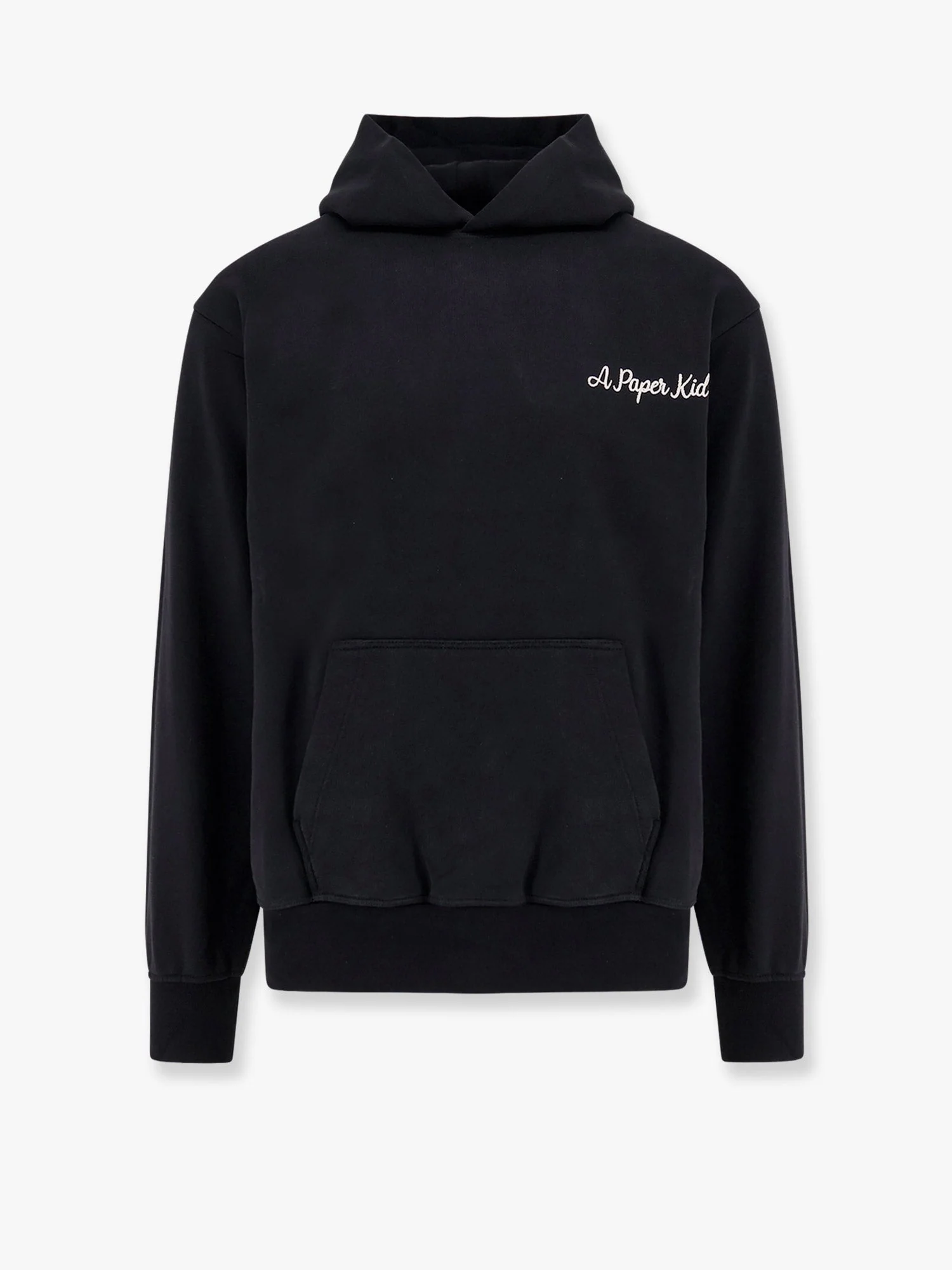 A Paper Kid Cotton Sweatshirt With Logo Embroidery On The Front