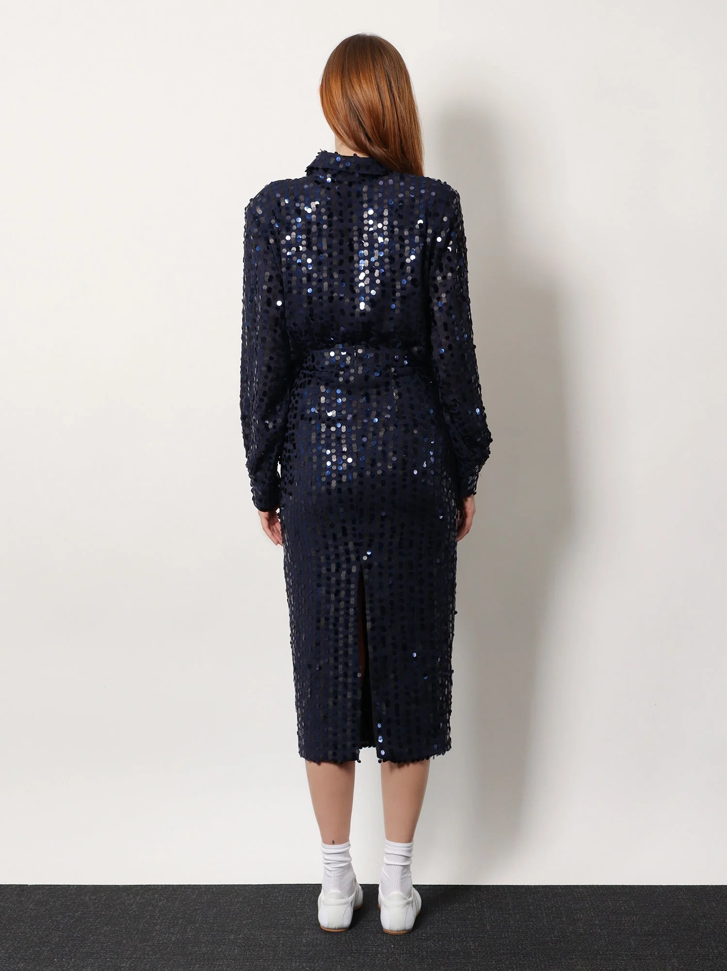 Actualee Midi Skirt With Sequins - Image 3