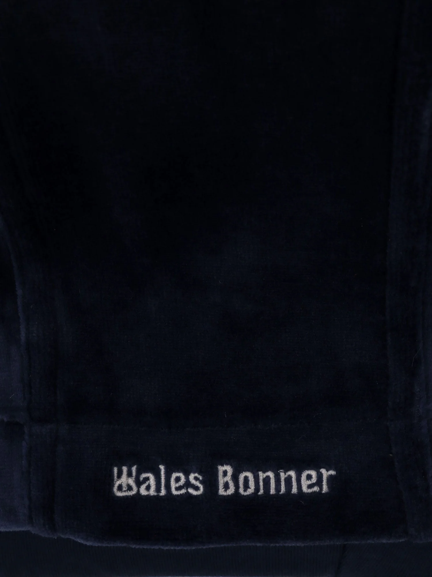 Adidas X Wales Bonner Chenille Sweatshirt With Iconic Side Stripes - Image 3