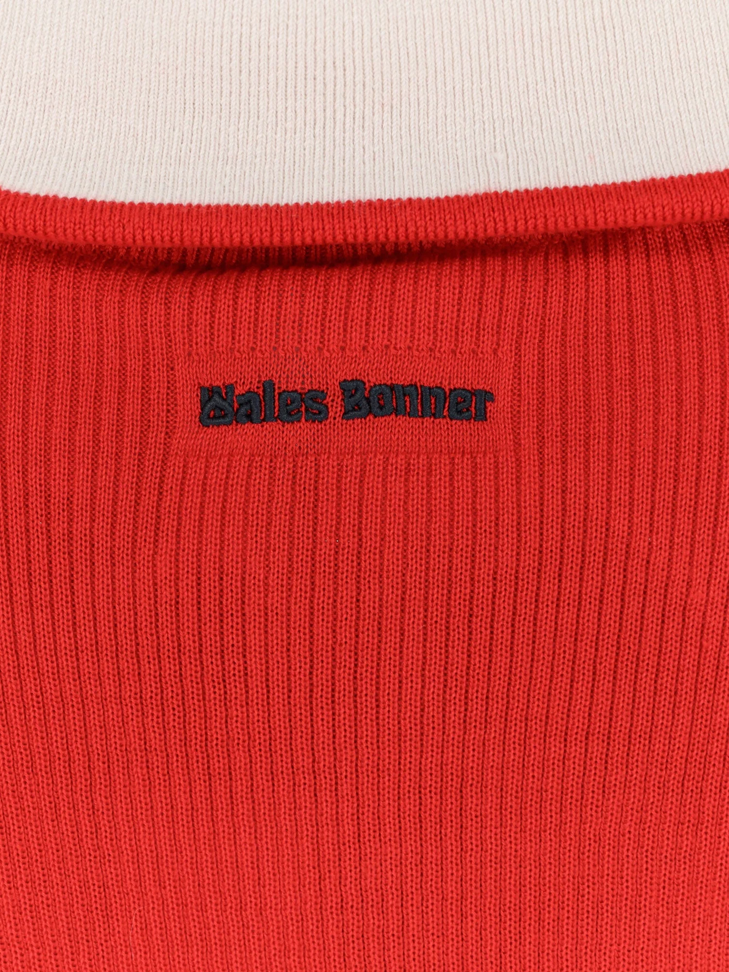 Adidas X Wales Bonner Ribbed Sweatshirt With Front Logo - Image 3
