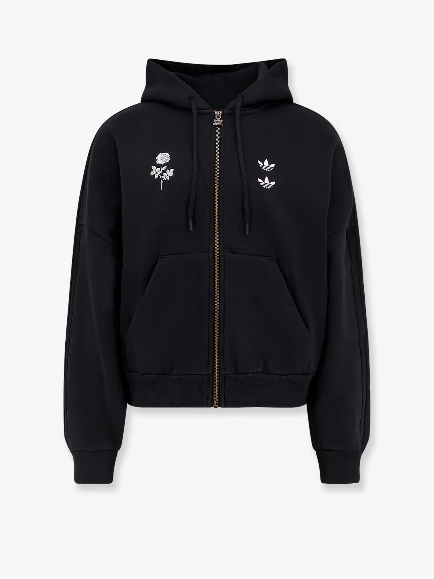 Adidas X Willy Chavarria Cotton Blend Sweatshirt With Embroidered Logo On The Front