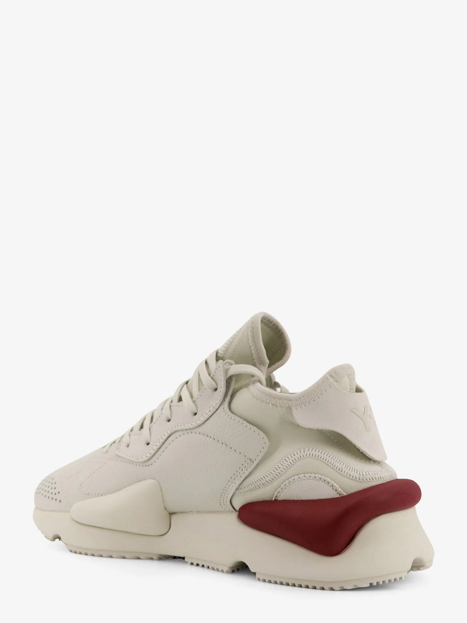 Adidas Y-3 Y-3 Kaiwa Leather And Neoprene Sneakers - Image 3
