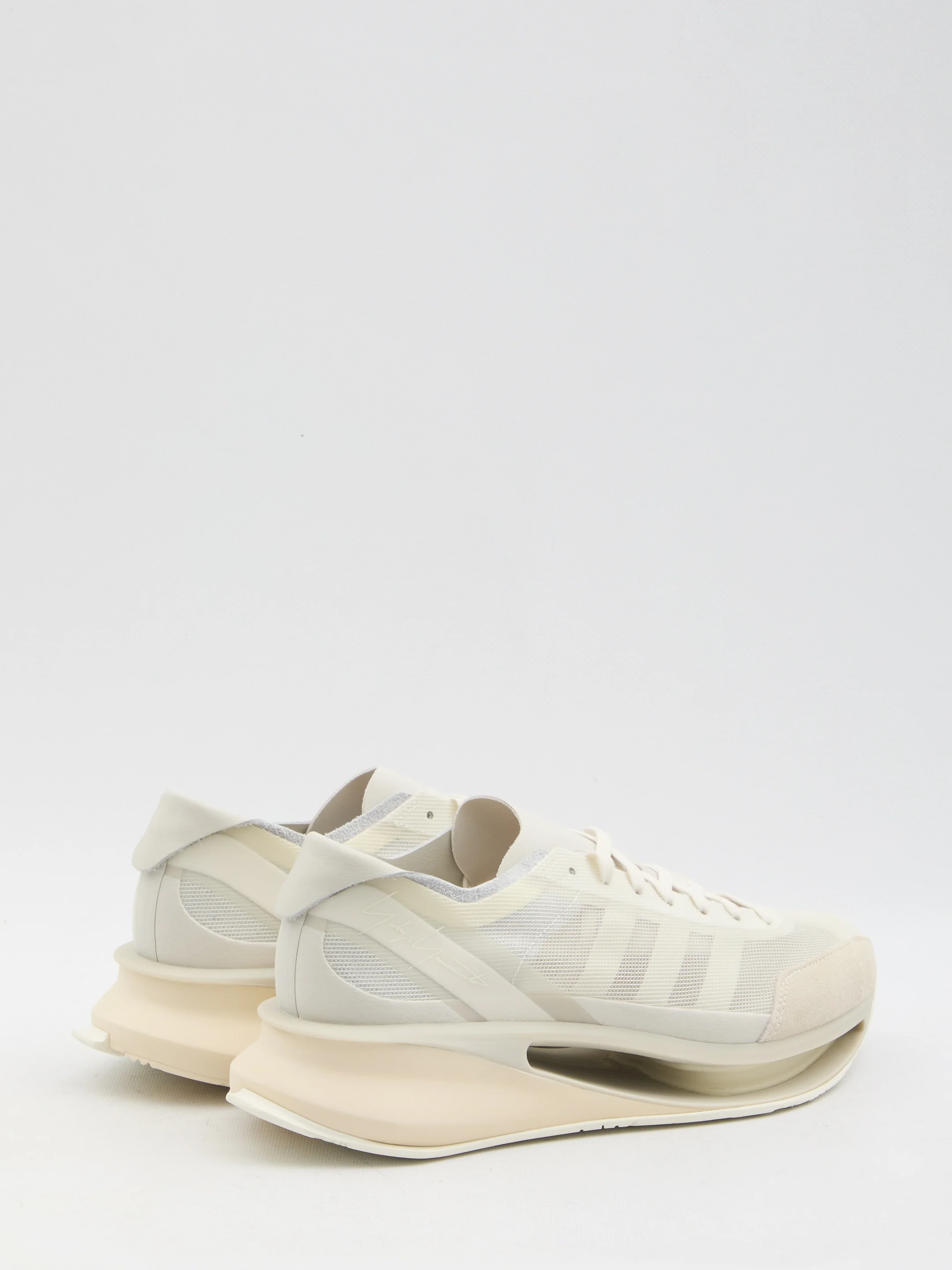 Adidas Y3 Gendo Run Sneakers In Cream - Image 3