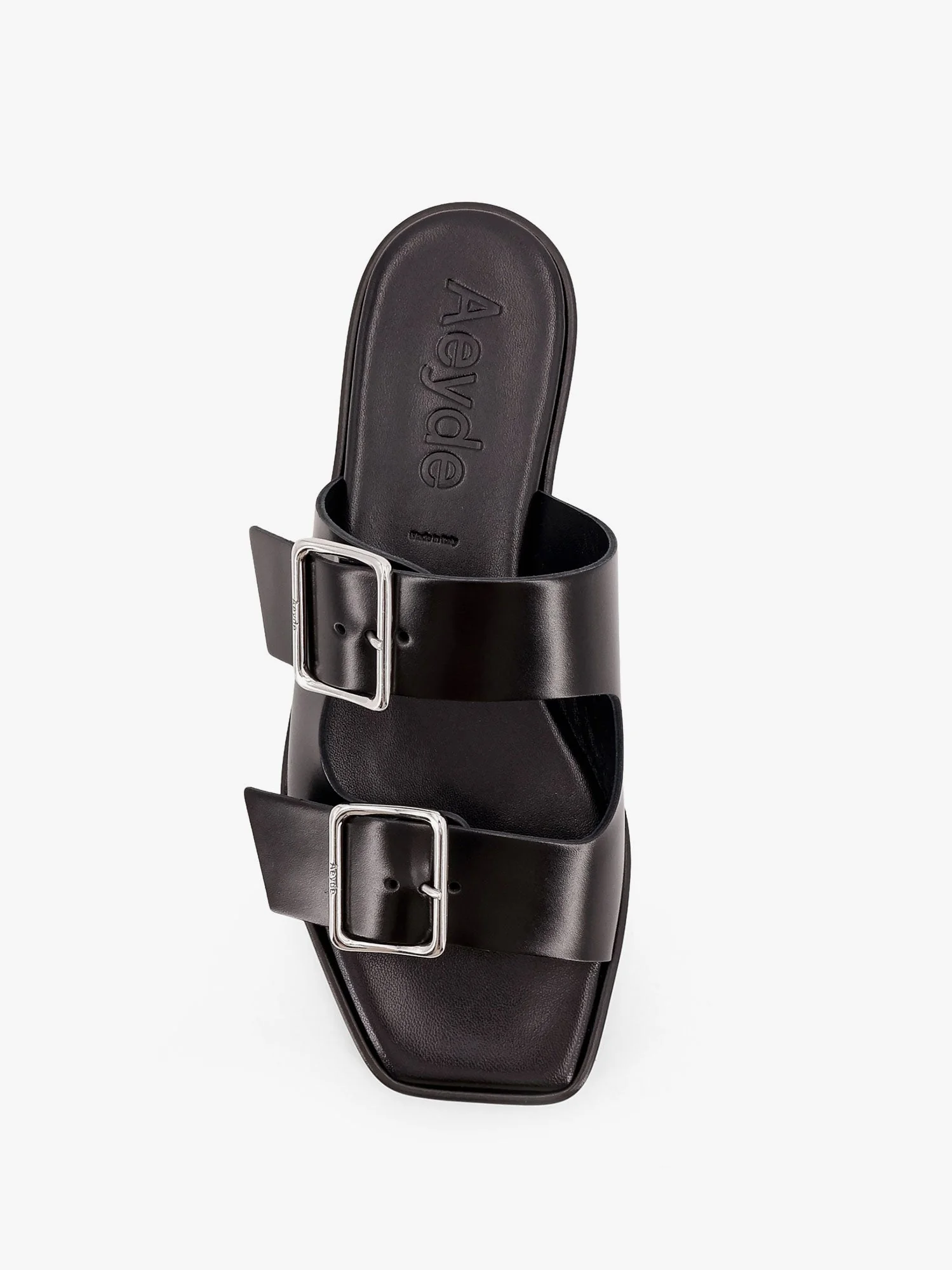 Aeyde Tonya Leather Sandals With Double Strap - Image 4