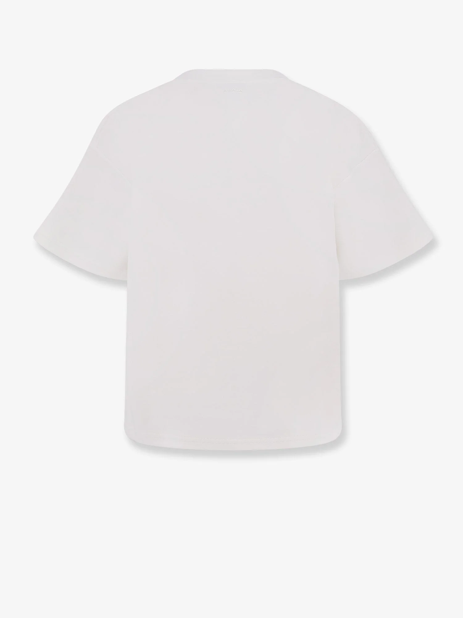 Alaia Boxy Cotton Blend T-Shirt - Image 4