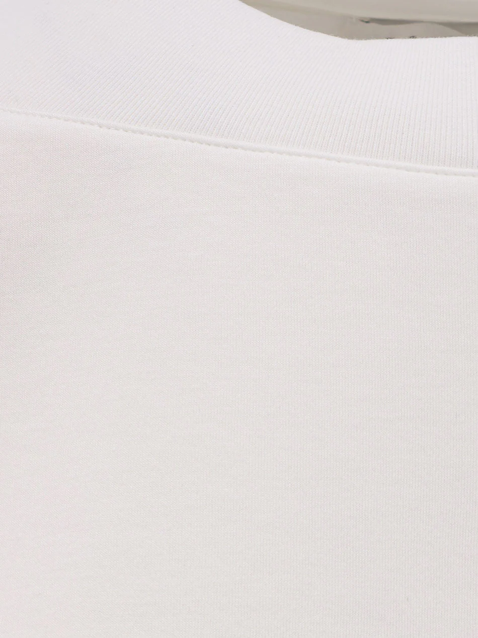 Alaia Boxy Cotton Blend T-Shirt - Image 5