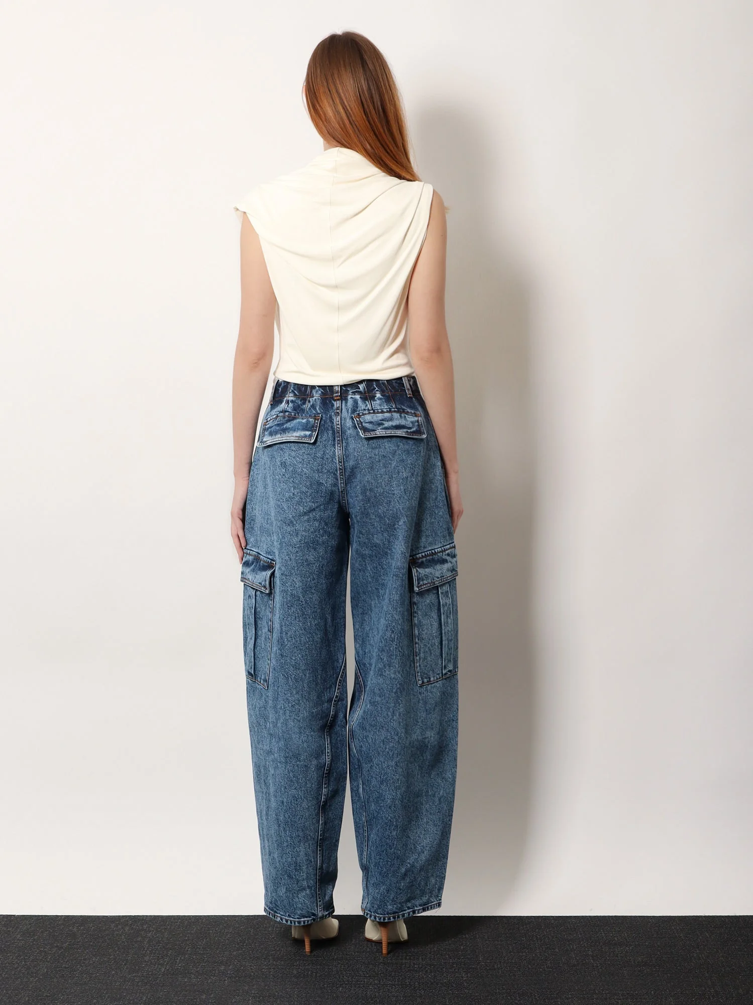 Alaia Hooded Body Viscose Top - Image 3