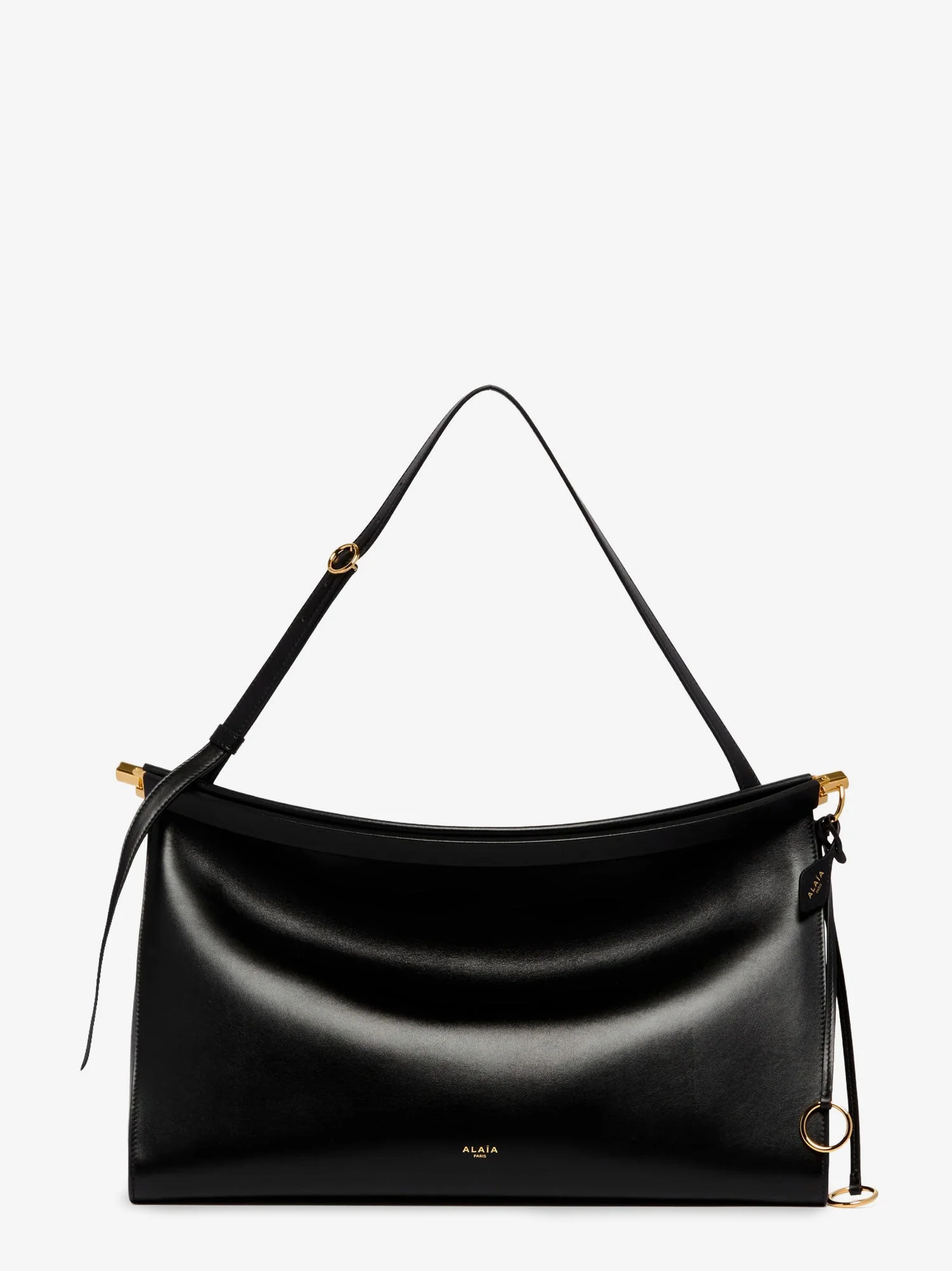 Alaia Le Click East West Large Leather Shoulder Bag - Image 6