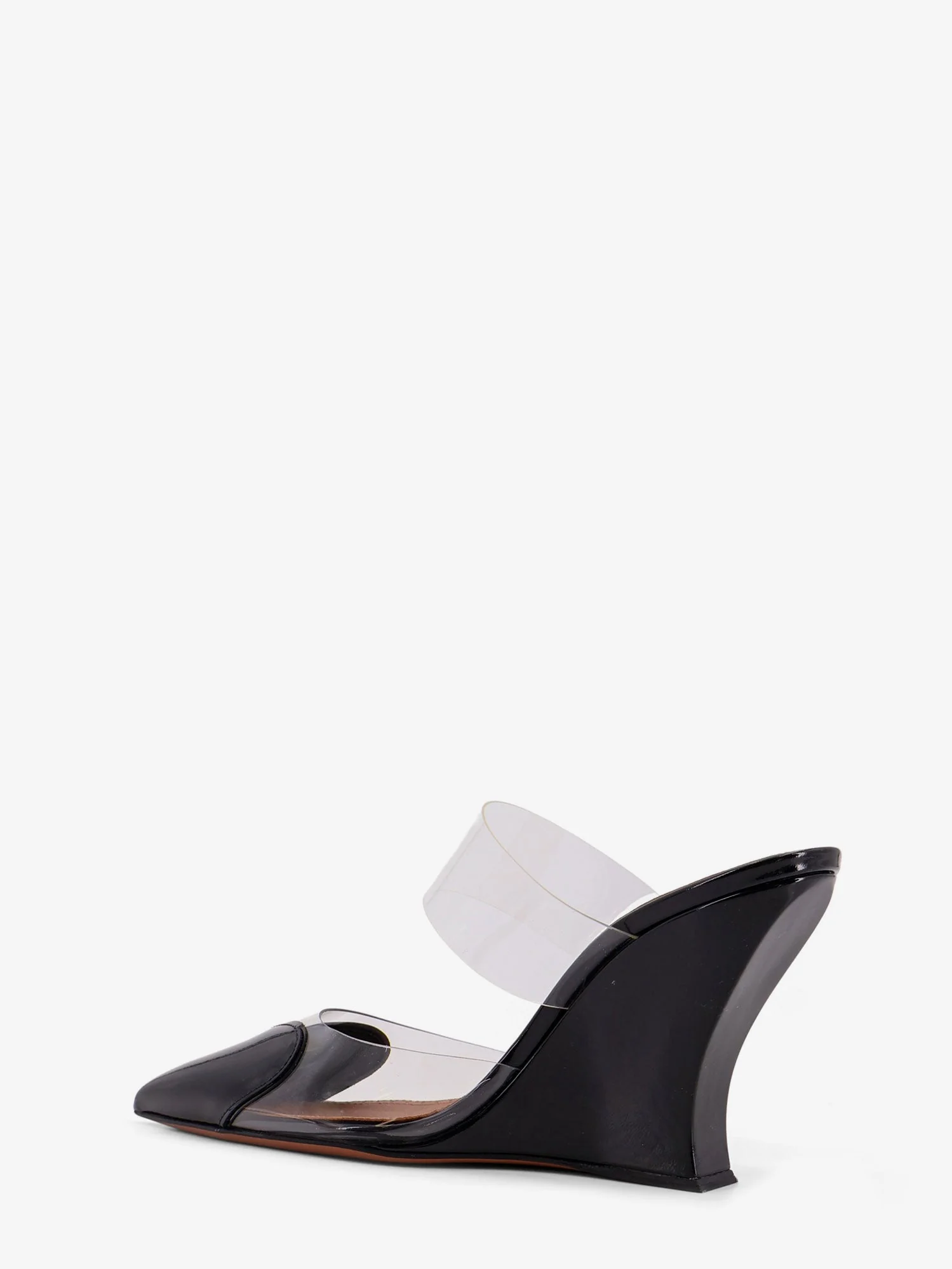 Alaia Le Coeur Patent Leather Mule - Image 3