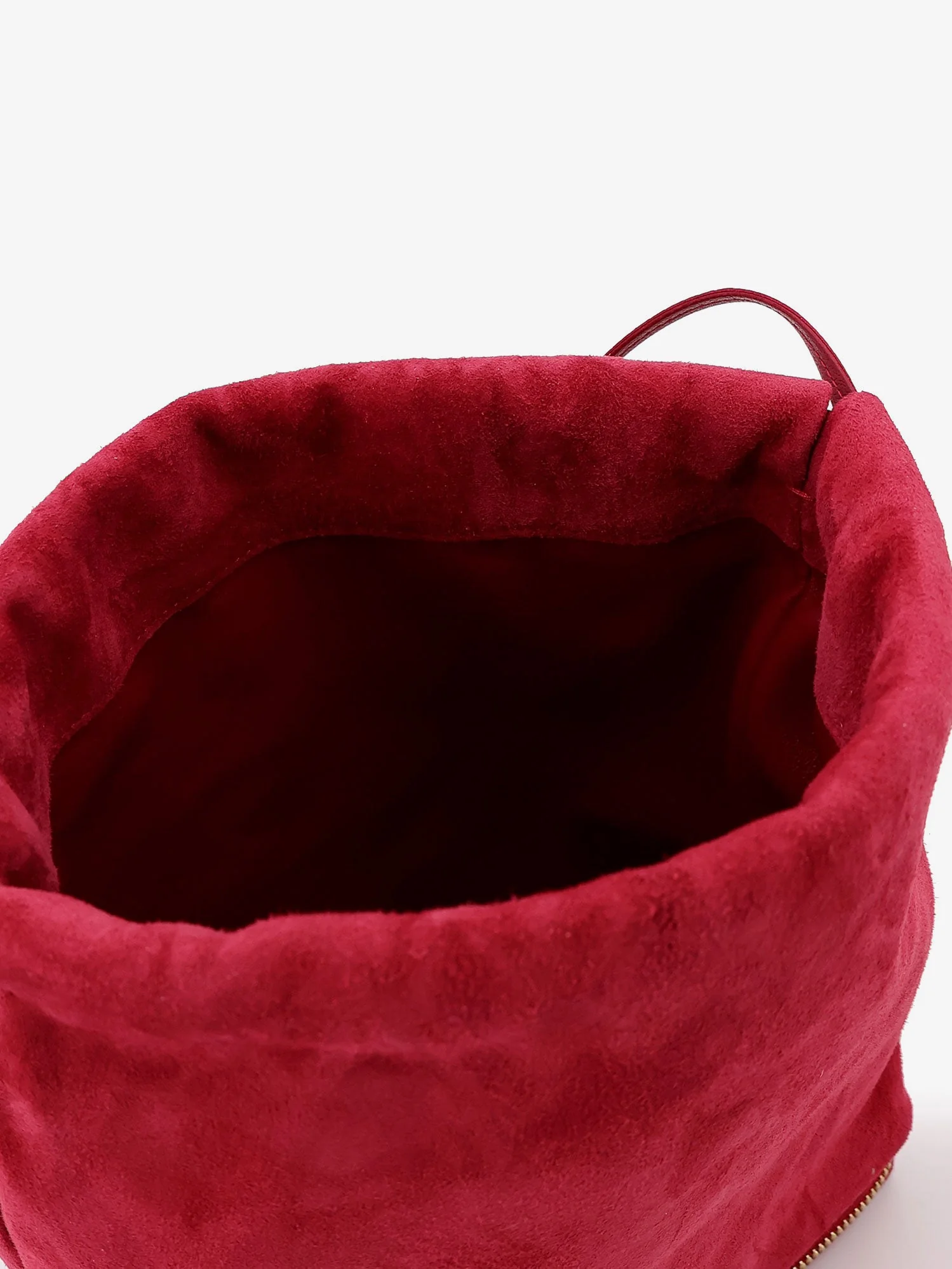 Alaia Le Pochon Suede Crossbody Bag - Image 5