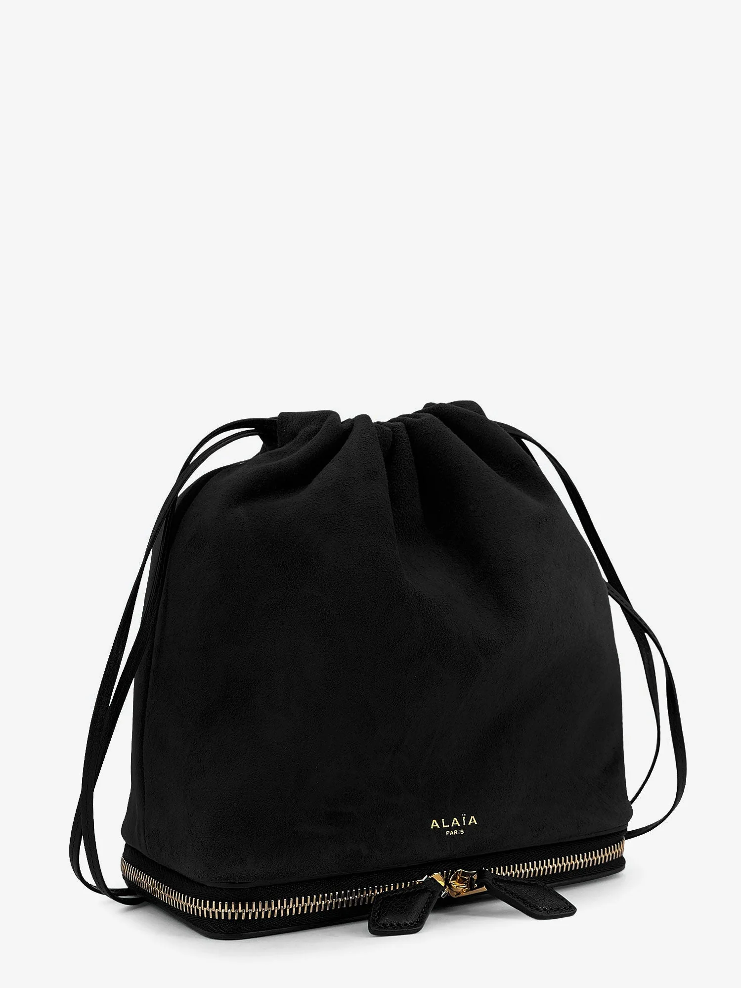 Alaia Le Pochon Suede Crossbody Bag - Image 8
