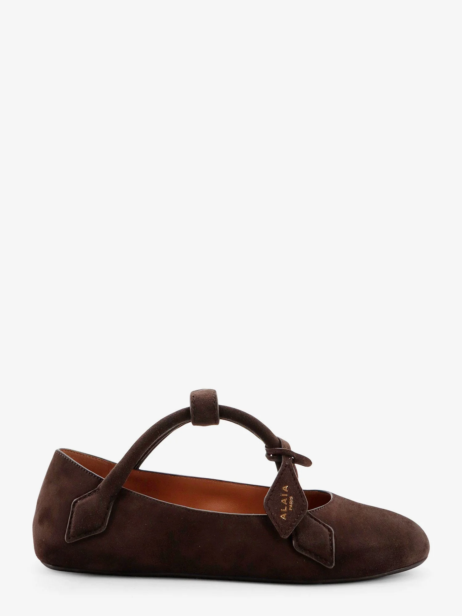 Alaia Le Teckel Suede Ballet Flats - Image 5