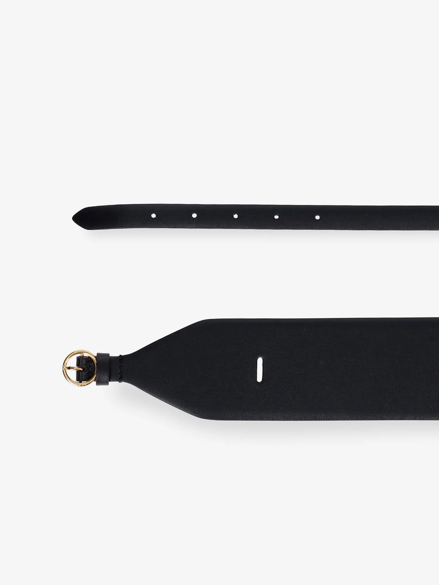 Alaia Maxi Leather Belt With Metal Buckle - Image 5
