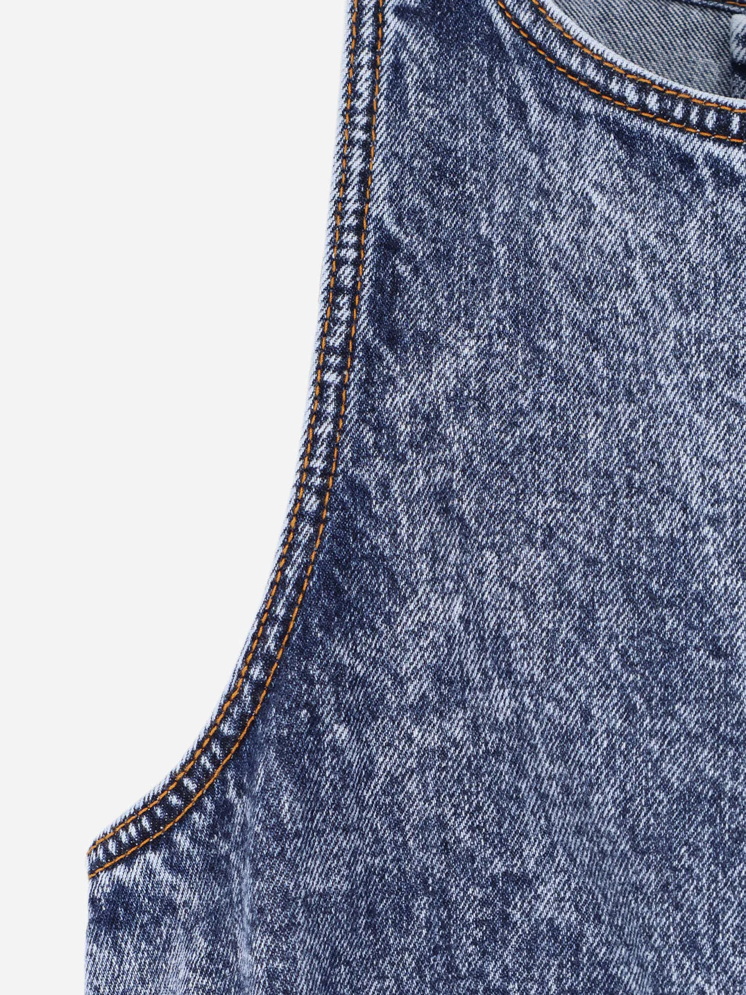 Alaia Peplum Denim Top - Image 3