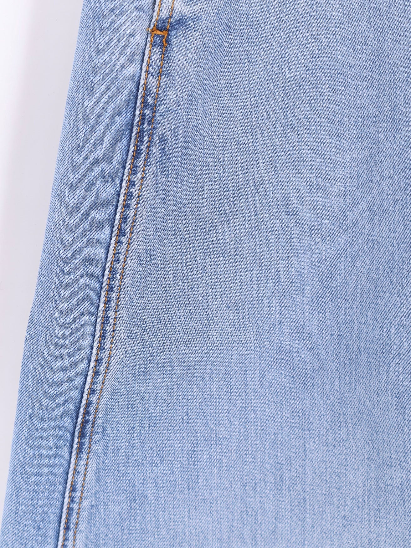 Alaia Round Denim Jumpsuit - Image 5