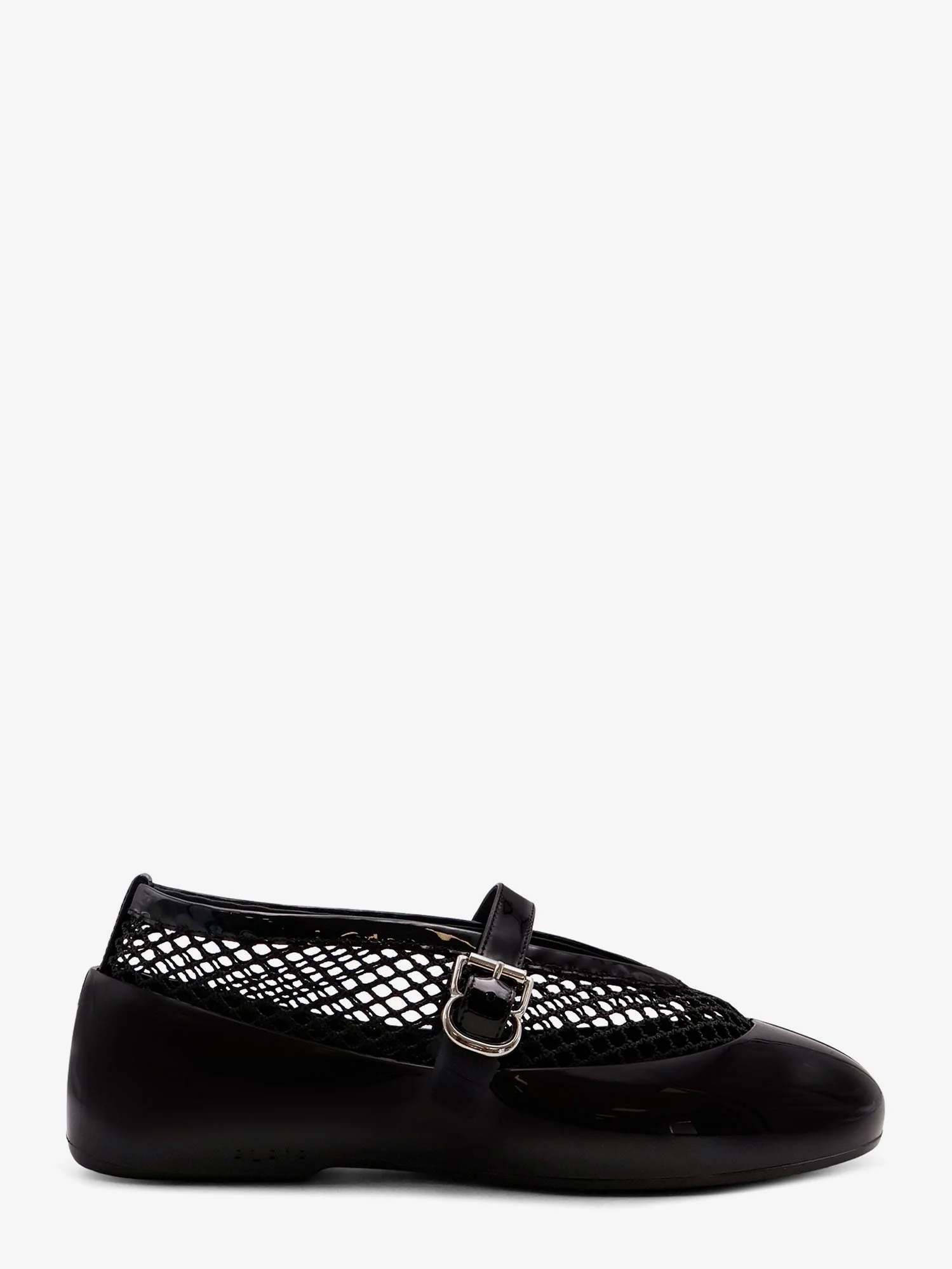 Alaia Rubber Flat Mesh Ballerinas - Image 6