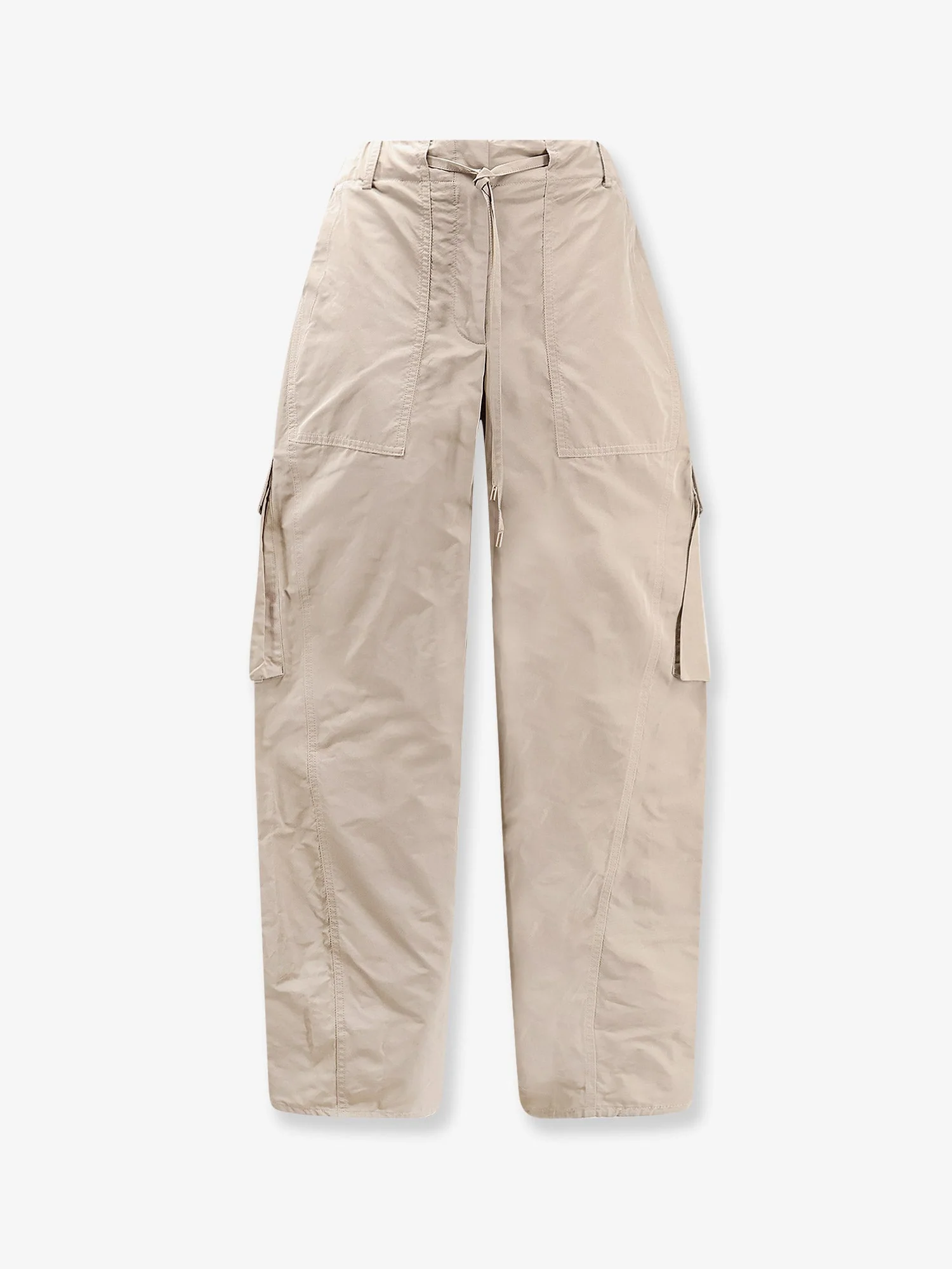 Alaia Silk Blend Cargo Trousers - Image 4