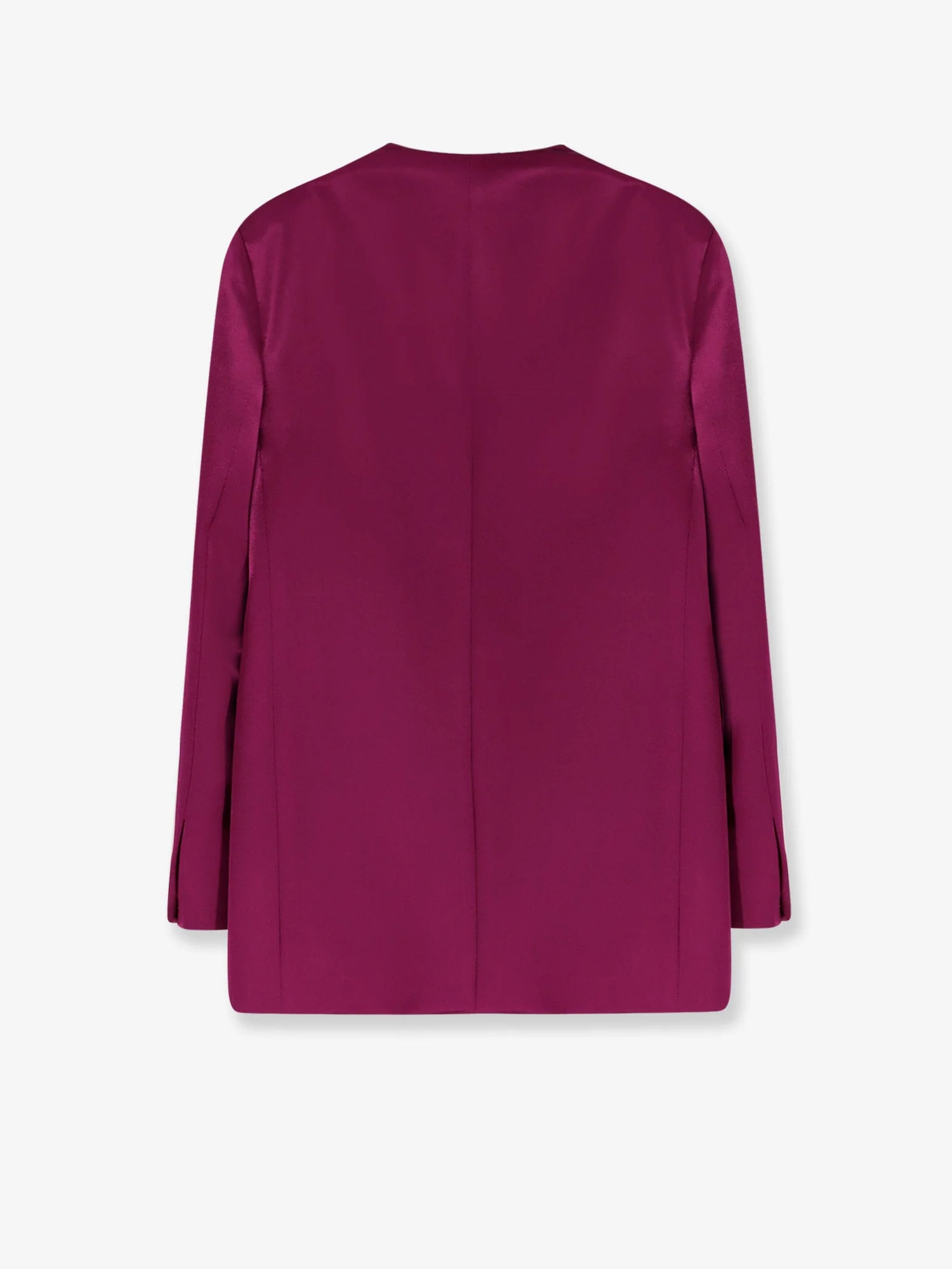 Alberta Ferretti Satin Blazer - Image 2
