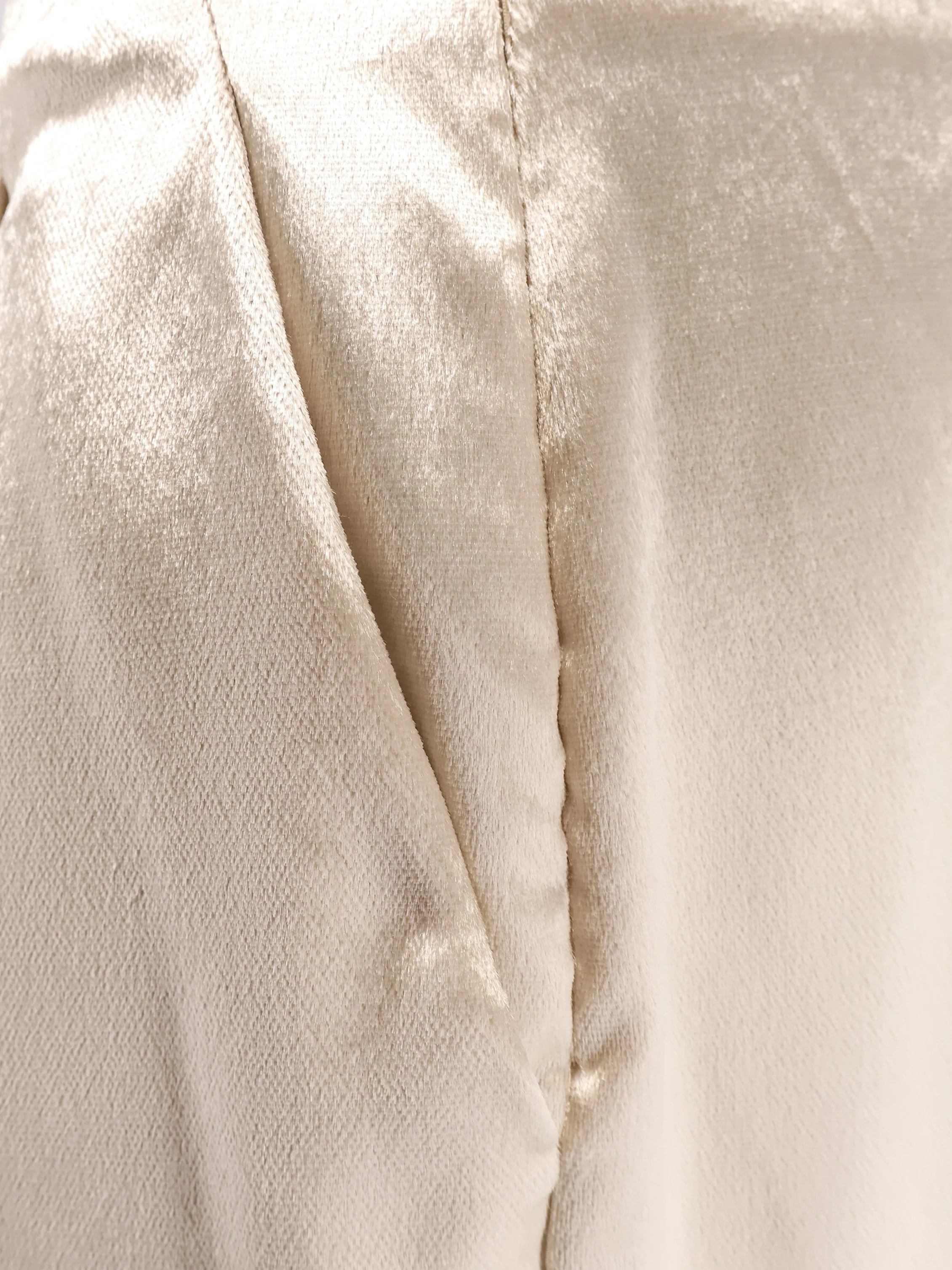 Alberta Ferretti Velvet Trousers - Image 3