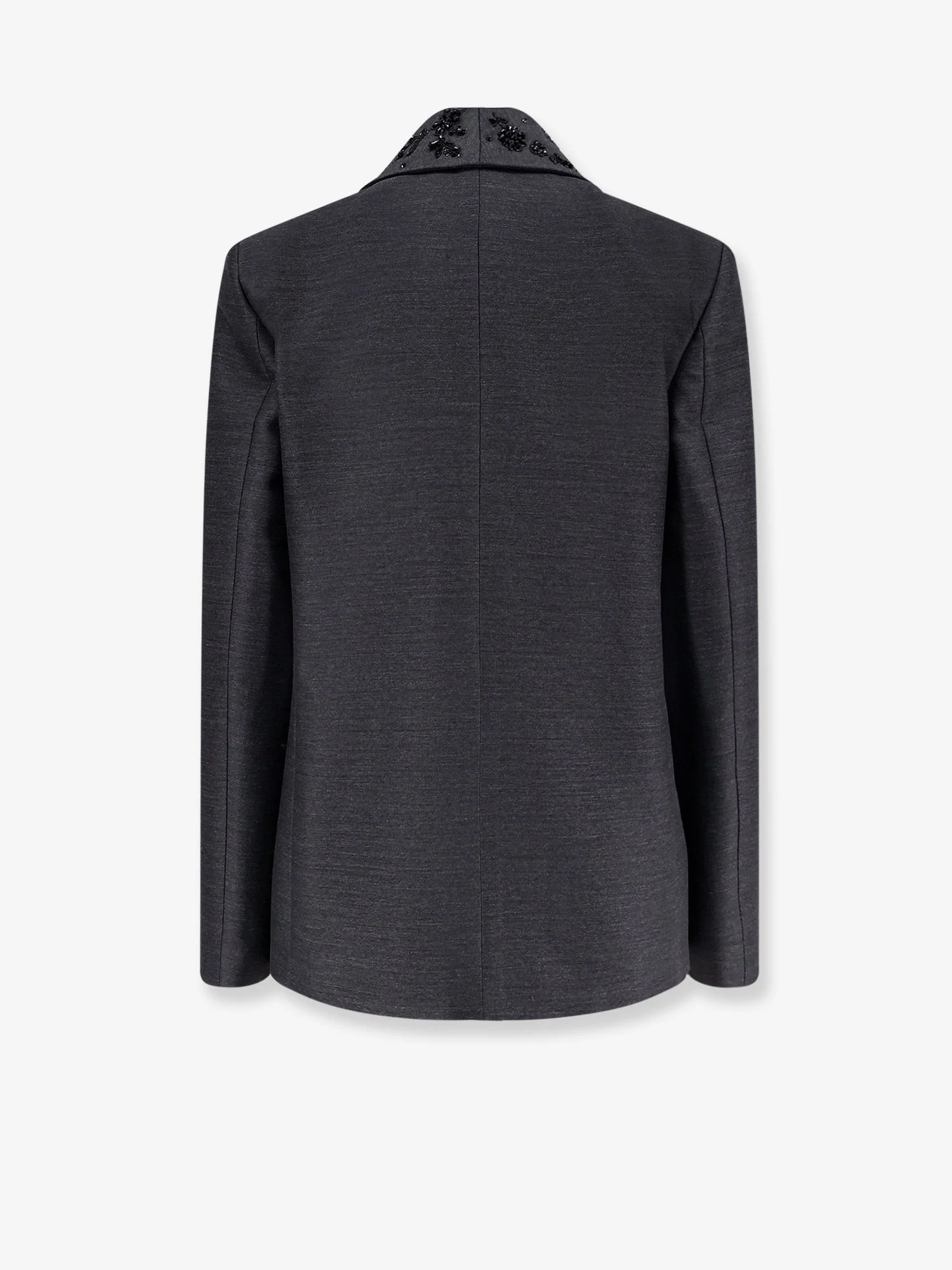 Alberta Ferretti Virgin Wool And Silk Blazer - Image 2