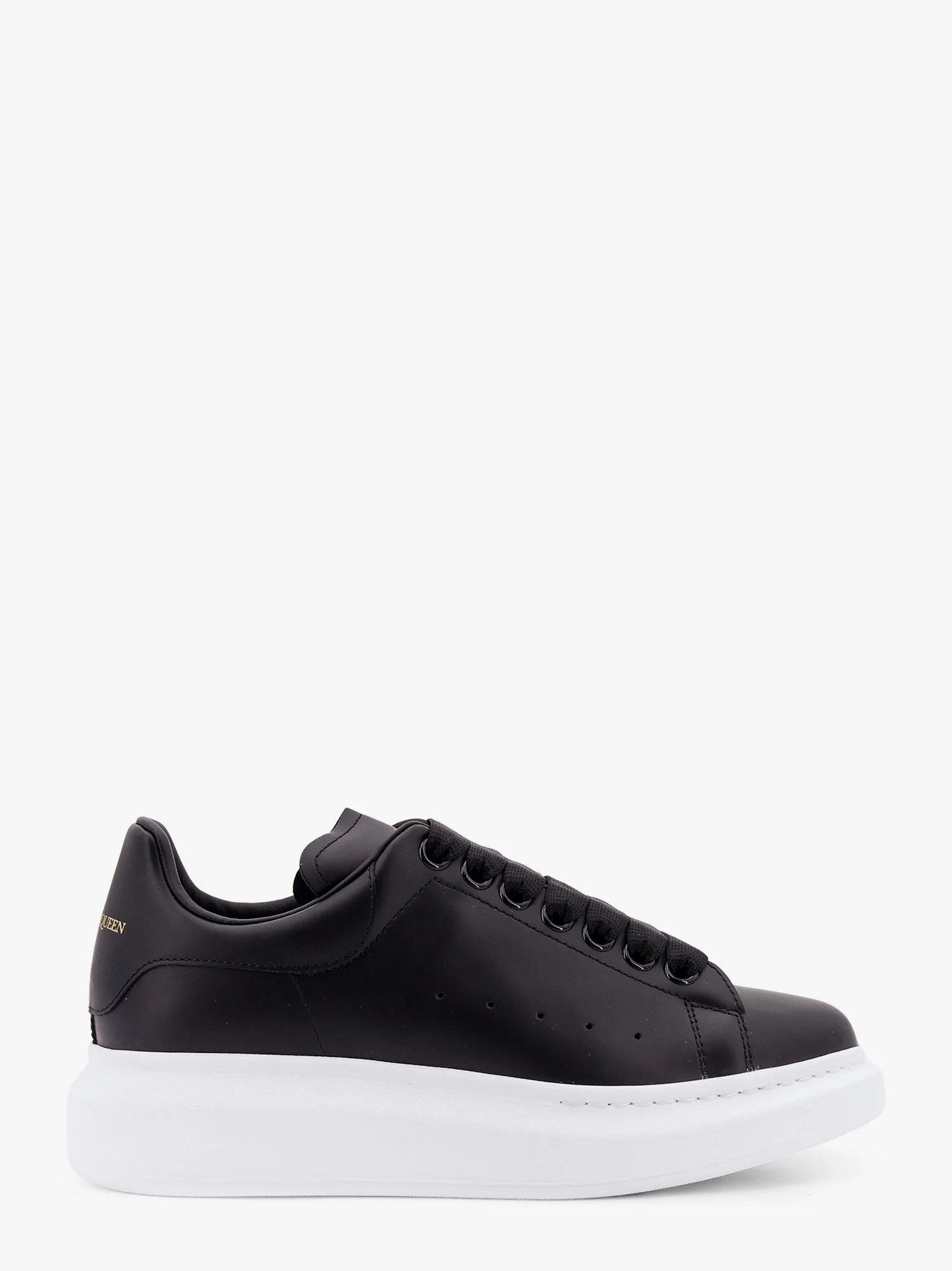 Alexander Mcqueen Larry Leather Sneakers With Logo Detail On The Back - Image 5
