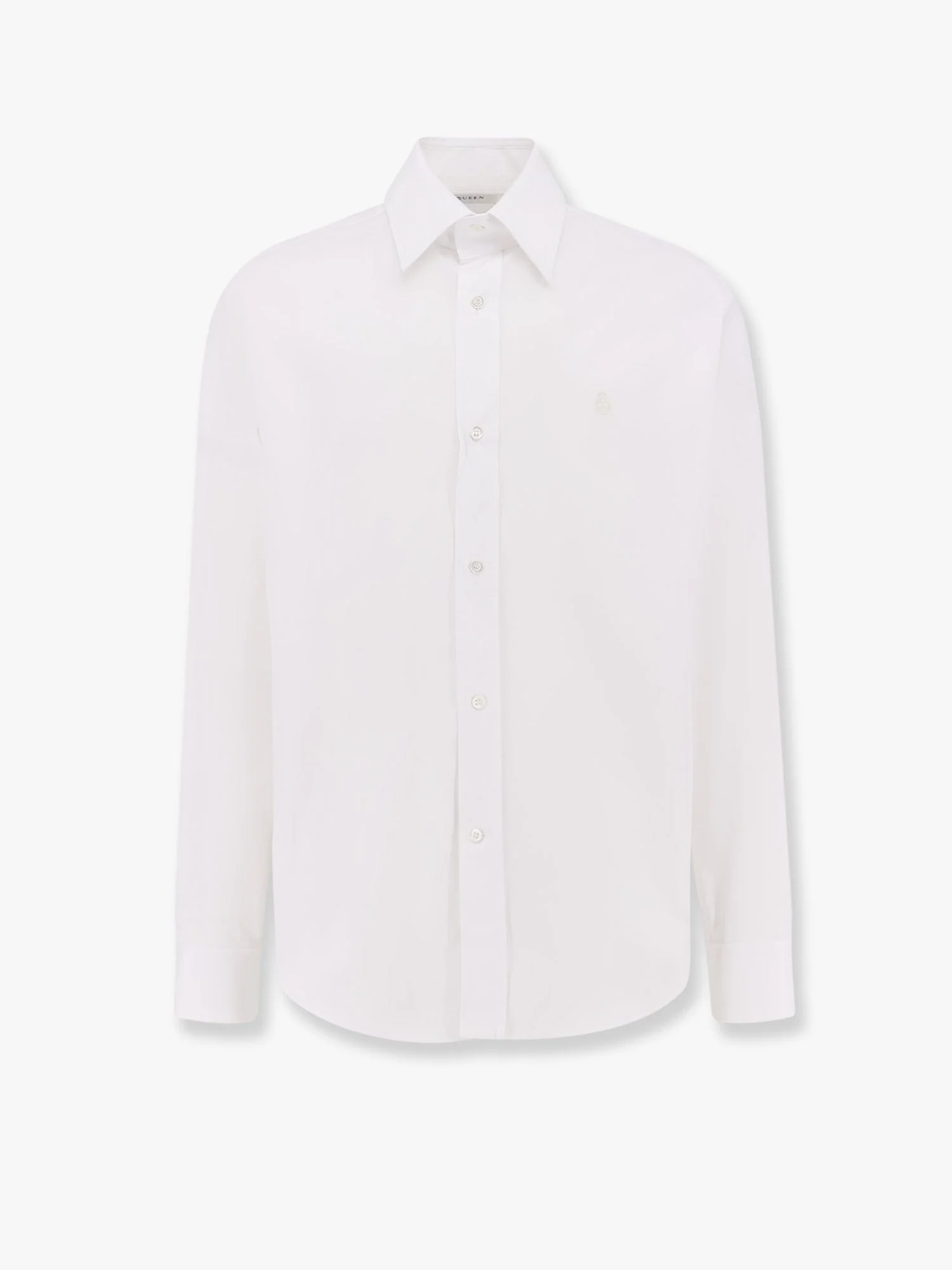 Alexander Mcqueen Skull Organic Cotton Shirt